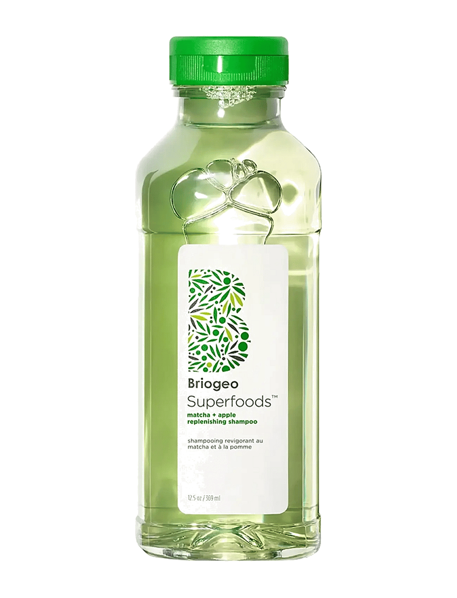 Briogeo - Briogeo Superfoods™ Matcha + Apple Replenishing Shampoo 369ml - shampoo - clear - 1