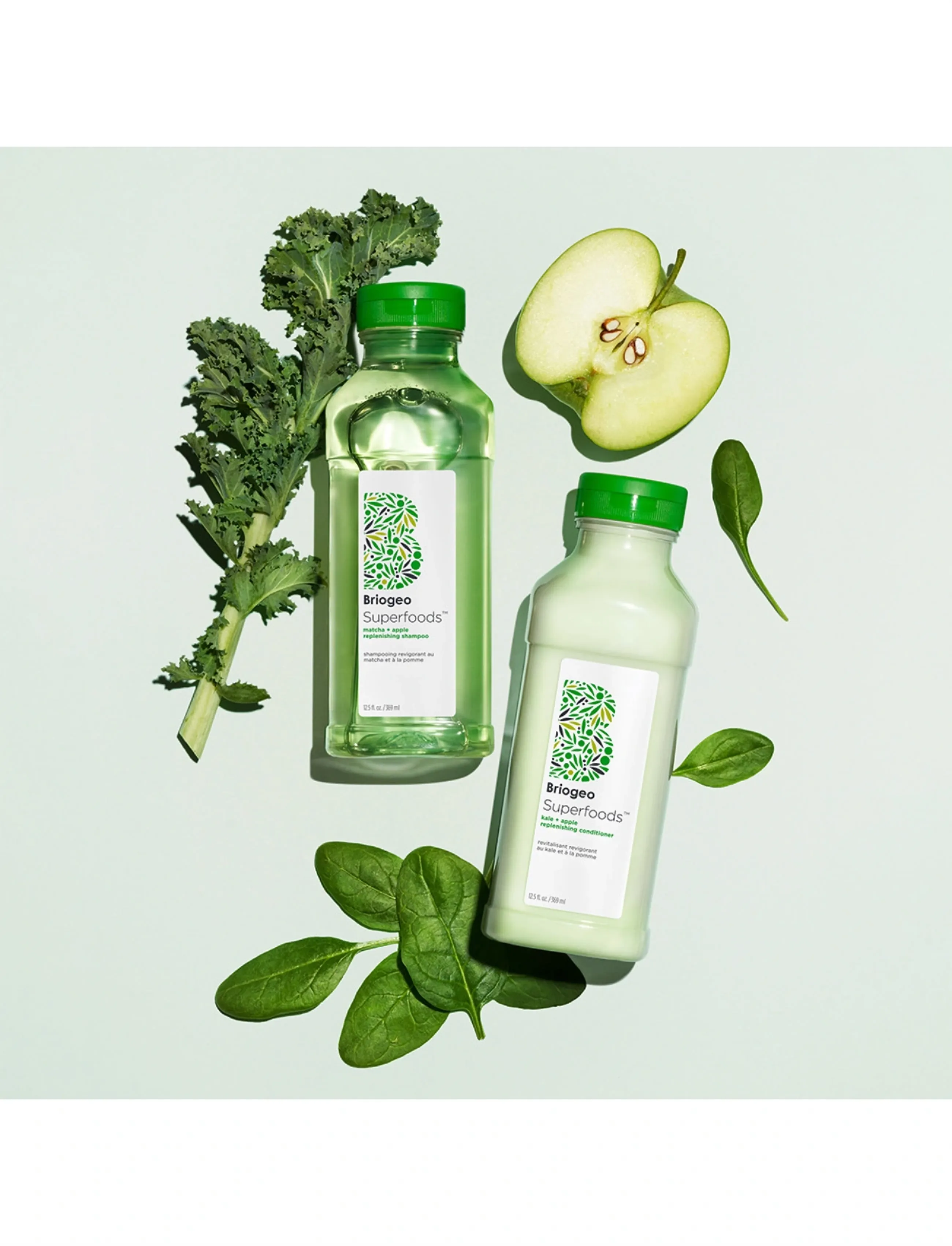Briogeo Briogeo Superfoods Matcha + Apple Replenishing Shampoo 369ml, 369 ml, Nude, Pleje > Shampoo, Dame