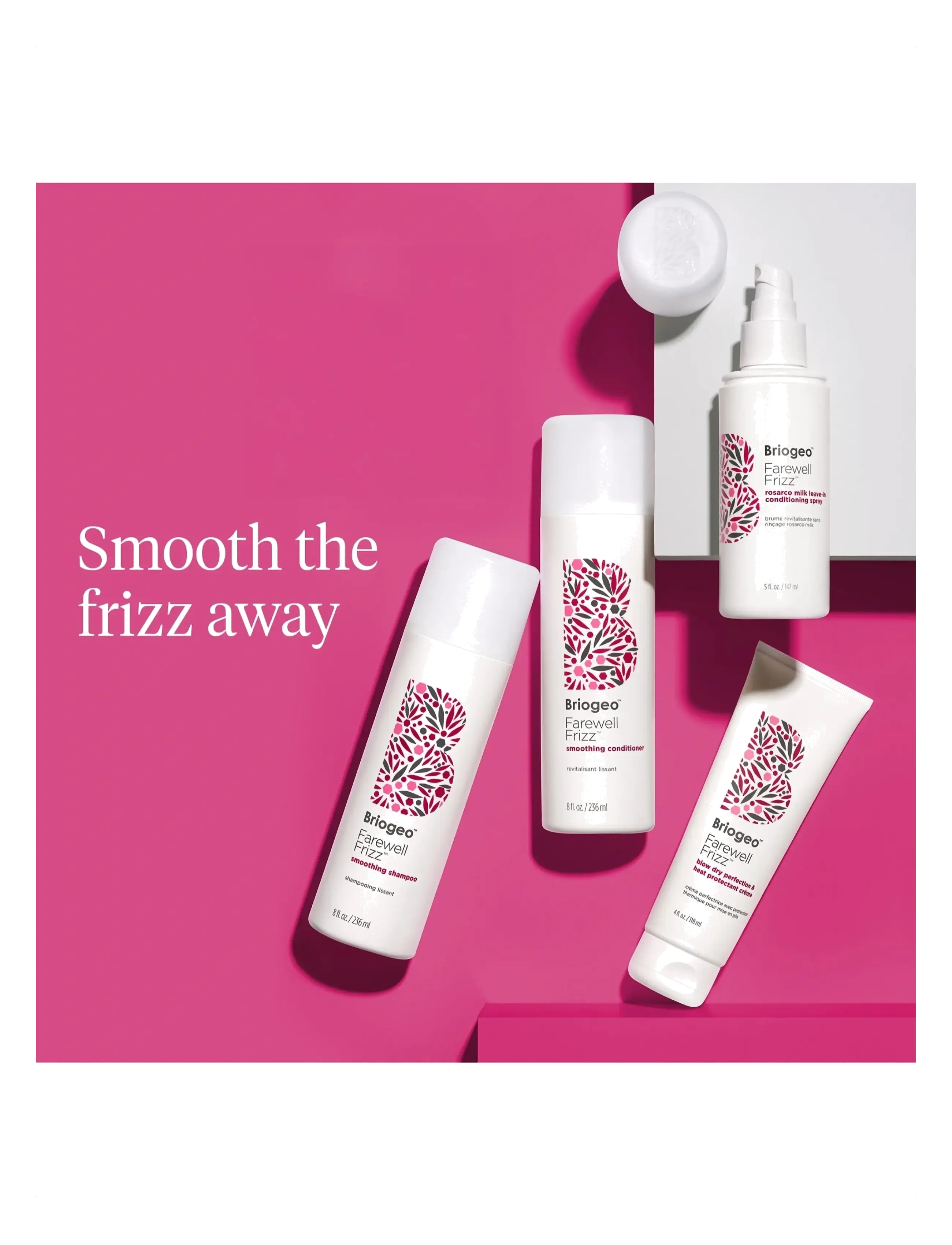 Briogeo - Briogeo Farewell Frizz™ Smoothing Conditioner 236ml - clear - 4
