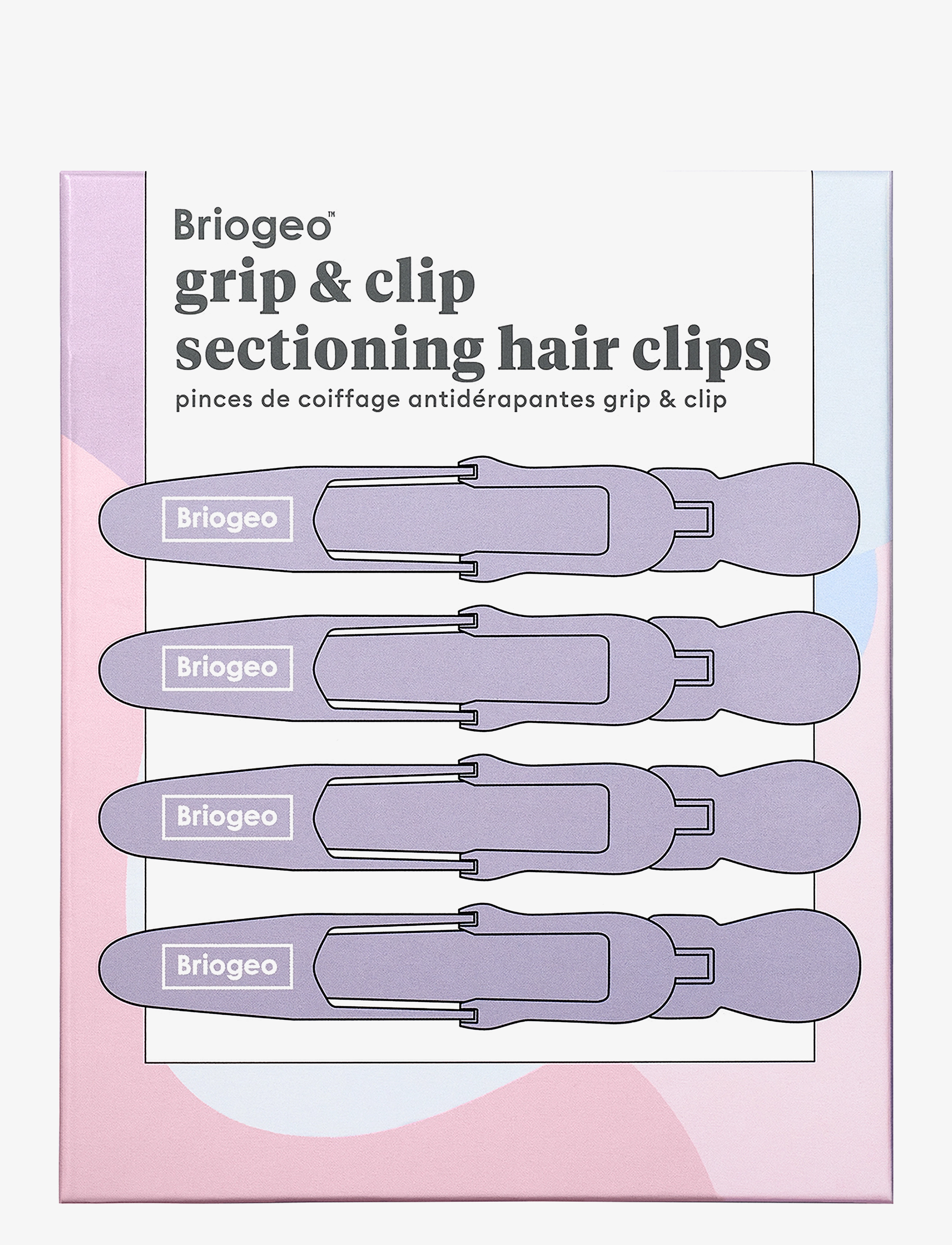 Briogeo - Briogeo Grip & Clip Alligator Hair Clips for Sectioning and Styling - clear - 1