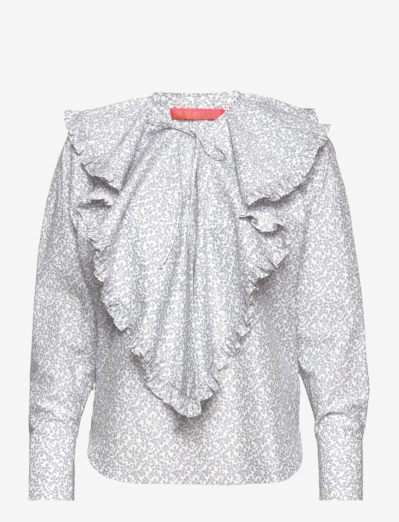 Britt Sisseck - Olivia - blouses met lange mouwen - daisy stitch - 0