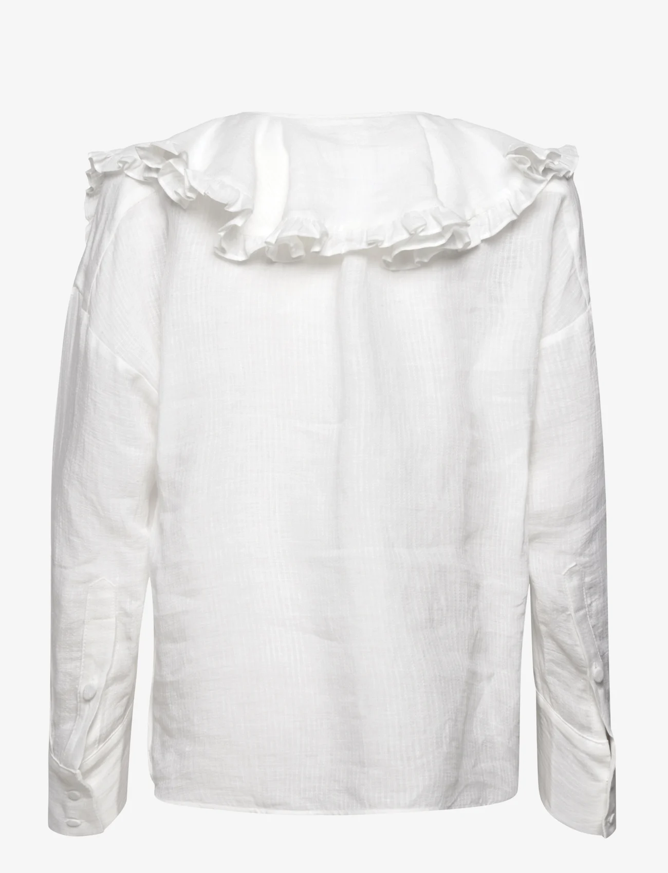 Britt Sisseck - Olivia - long-sleeved blouses - white barre - 1