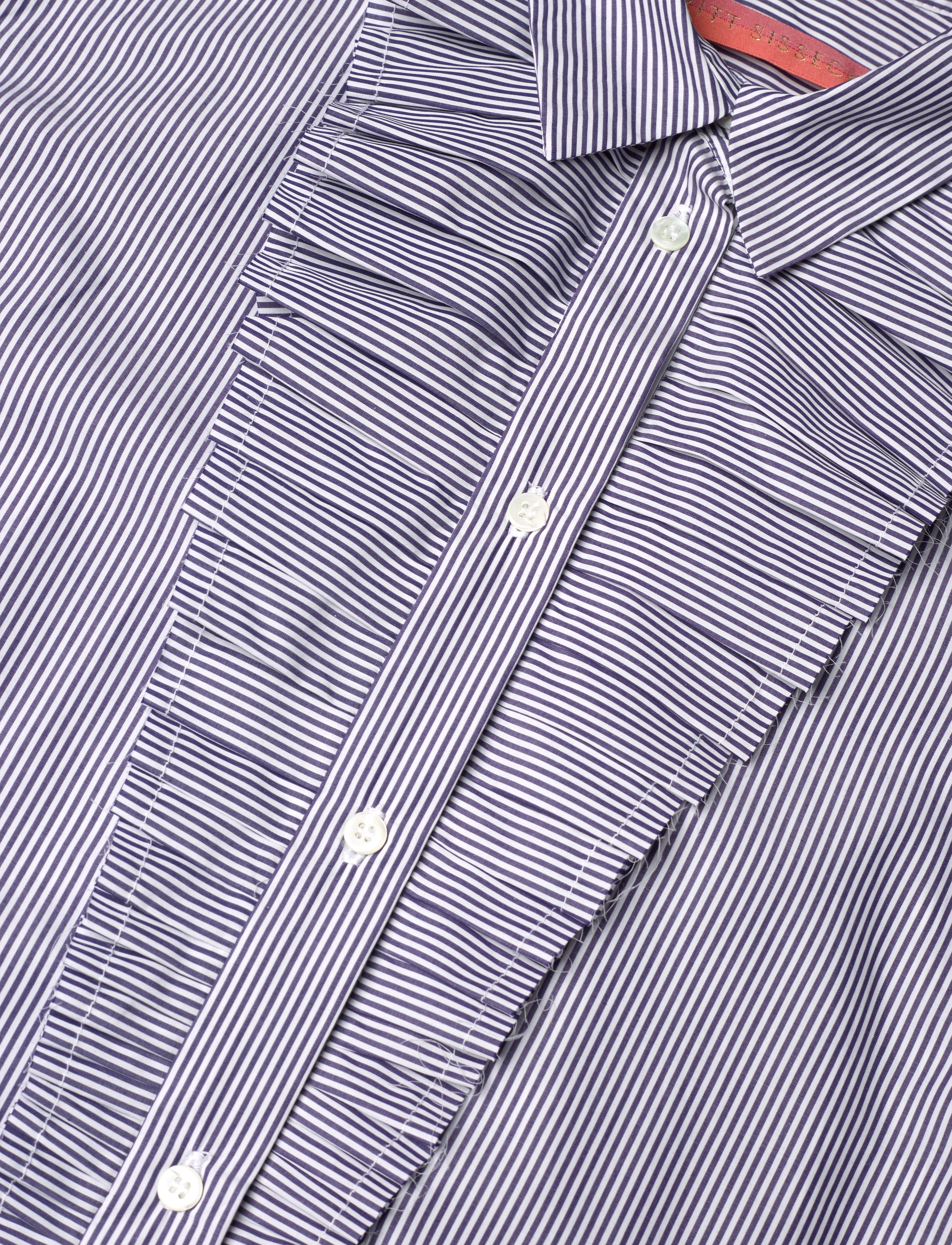 Britt Sisseck - Brea - pikkade varrukatega särgid - blueberry stripe - 2