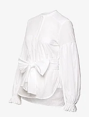 Britt Sisseck - Borghi - White web - long-sleeved shirts - white web - 2