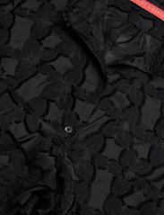 Britt Sisseck - Carmen - long-sleeved blouses - black floral - 3