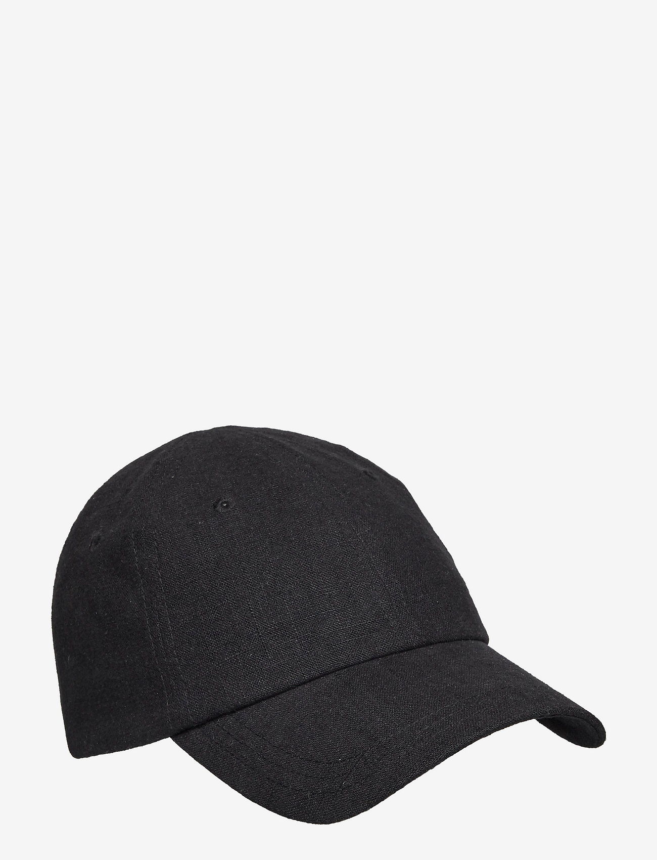 Brixtol Textiles - Mac Cap Linen - black - 0