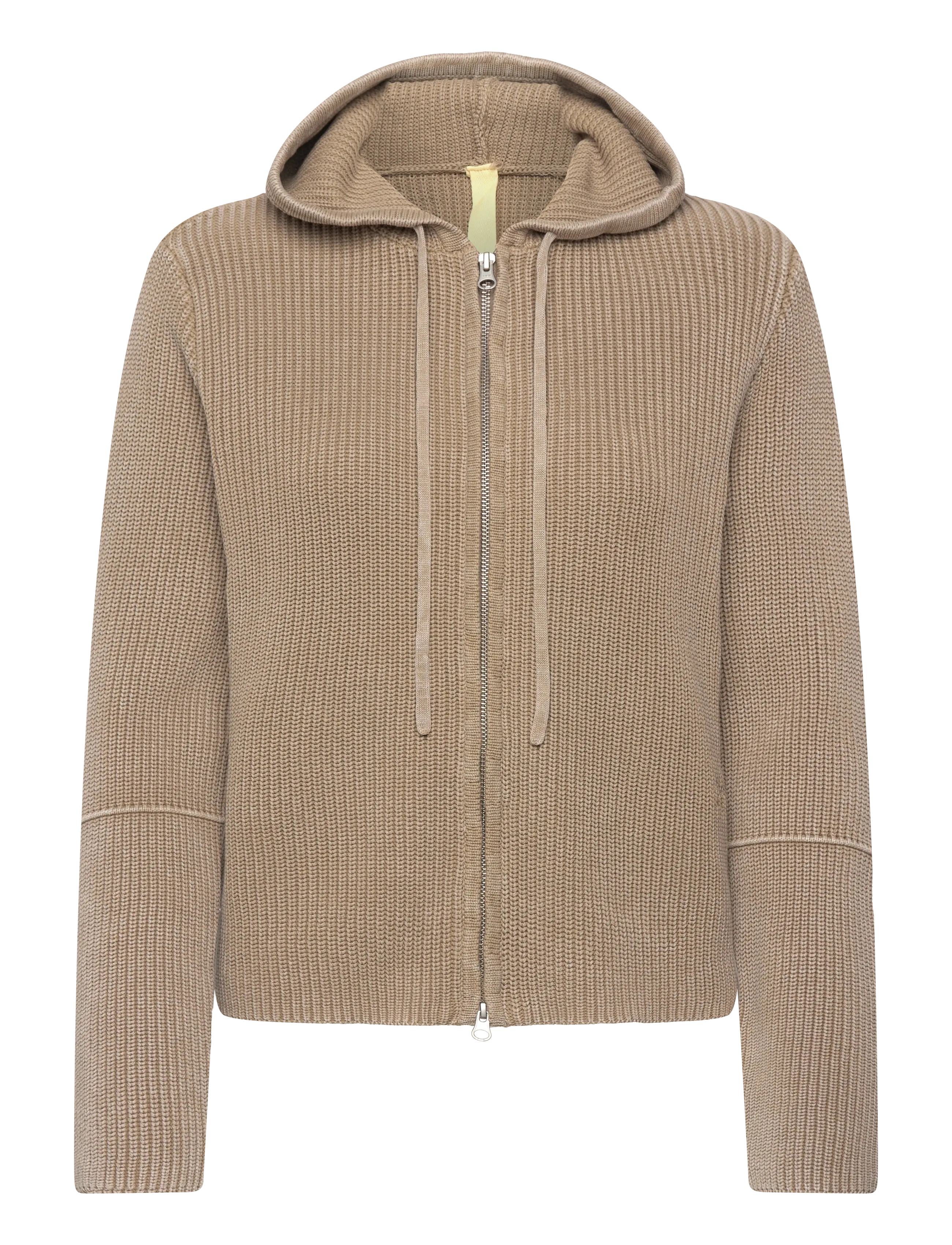 BRIXTOL TEXTILES Irene Zip Hoodie Khaki Khaki - XS - Damen