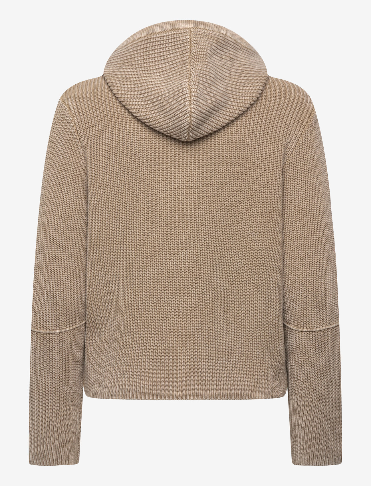 Brixtol Textiles - Irene Zip Hoodie Khaki - sweatshirts & hoodies - khaki - 2