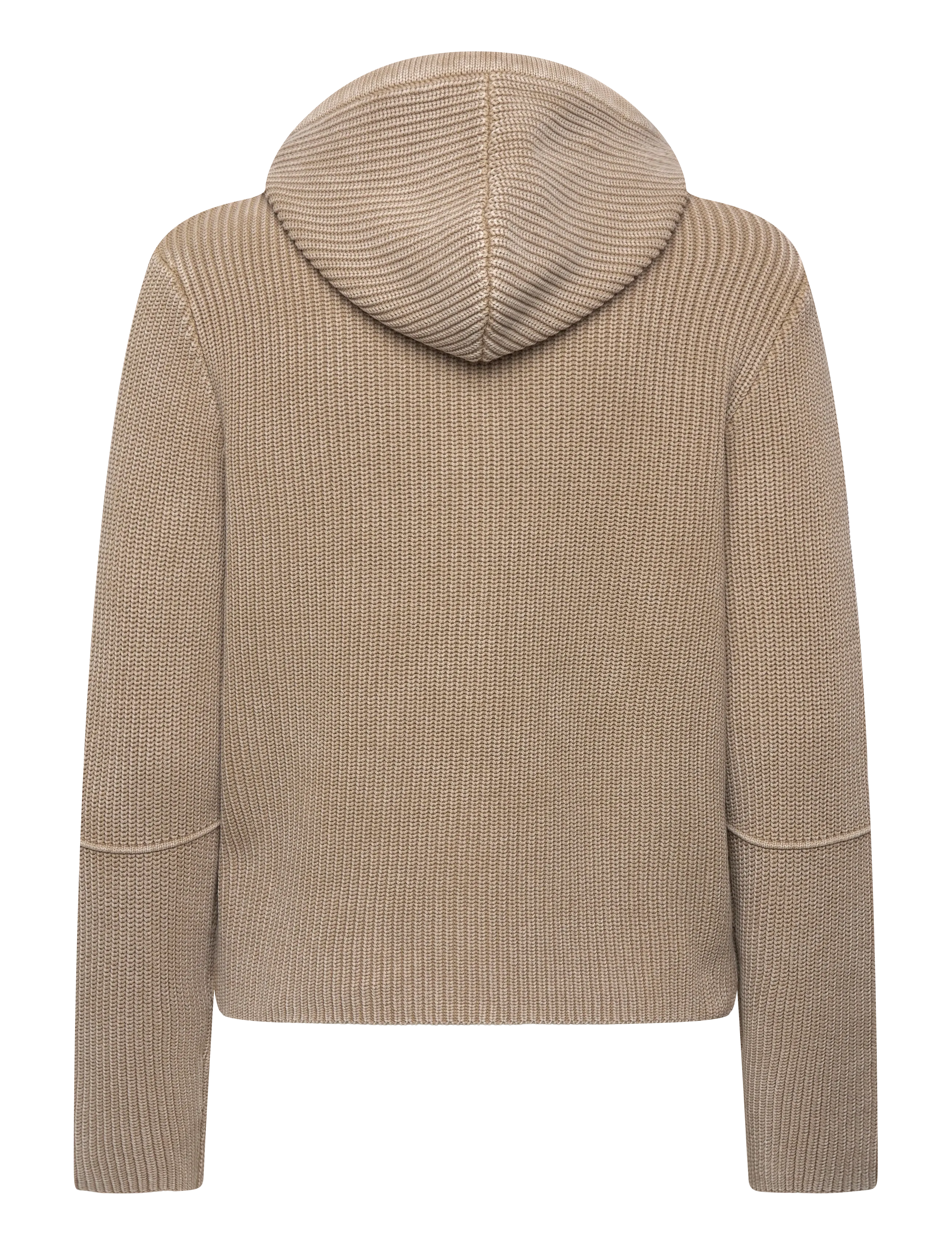 Brixtol Textiles - Irene Zip Hoodie Khaki - sweatshirts & hoodies - khaki - 2