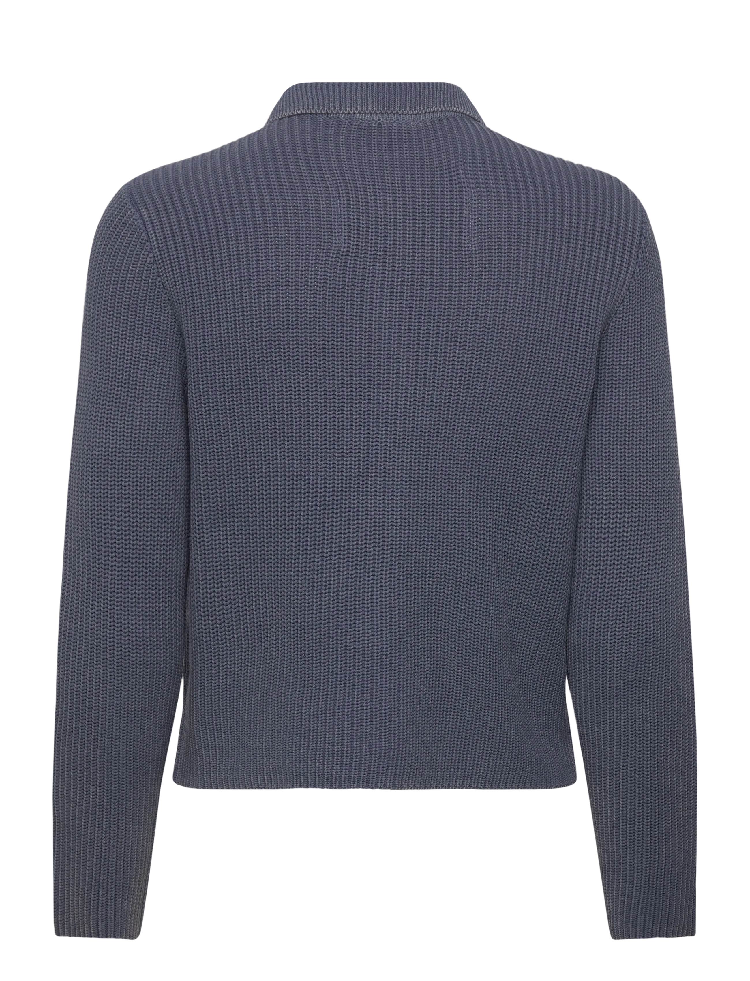Brixtol Textiles - Cecile Dusty Blue - cardigans - dusty blue - 2