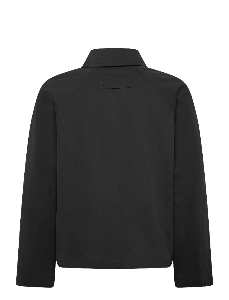 Brixtol Textiles - Esme Short Khaki - frühlingsjacken - black - 1