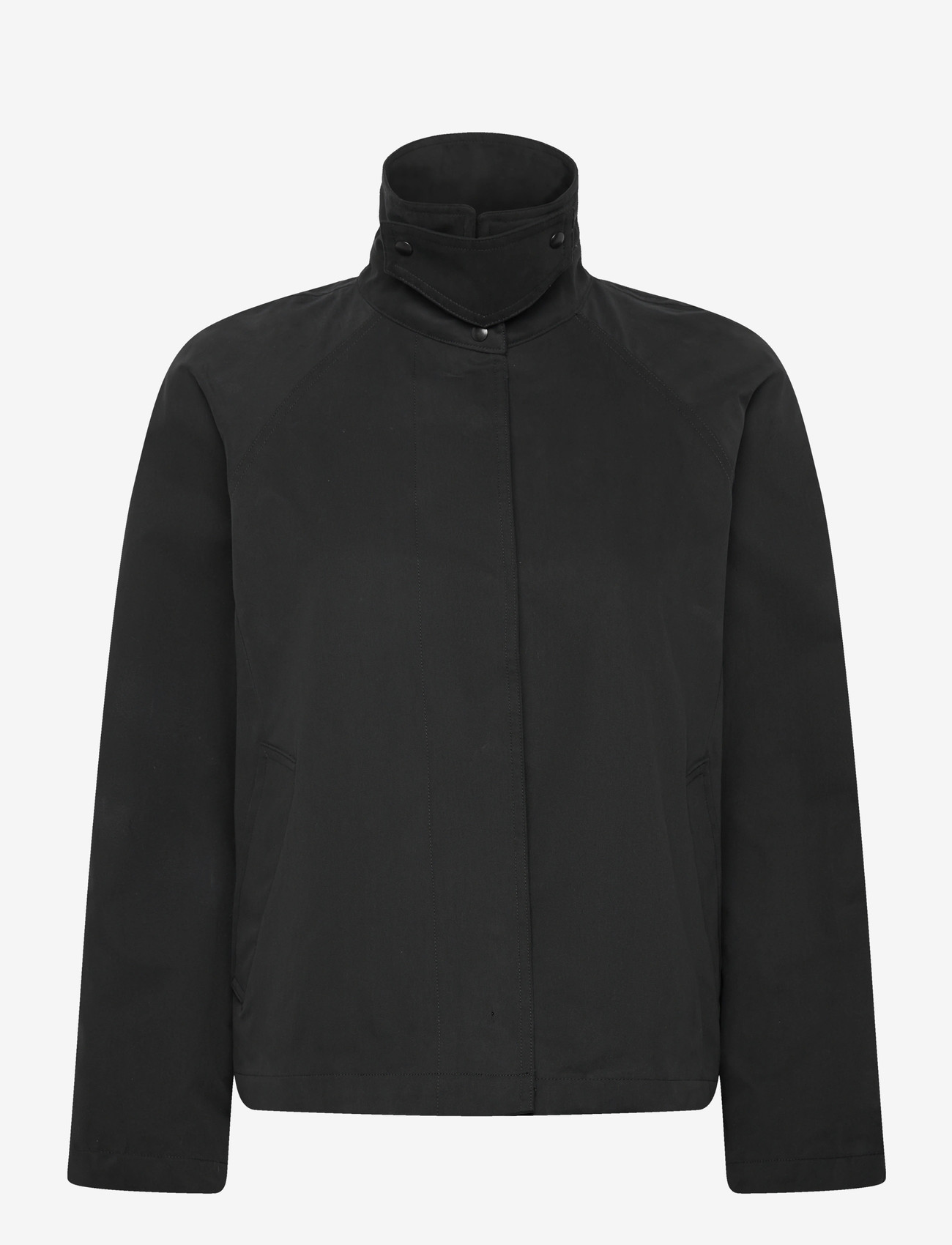 Brixtol Textiles - Esme Short Khaki - frühlingsjacken - black - 2