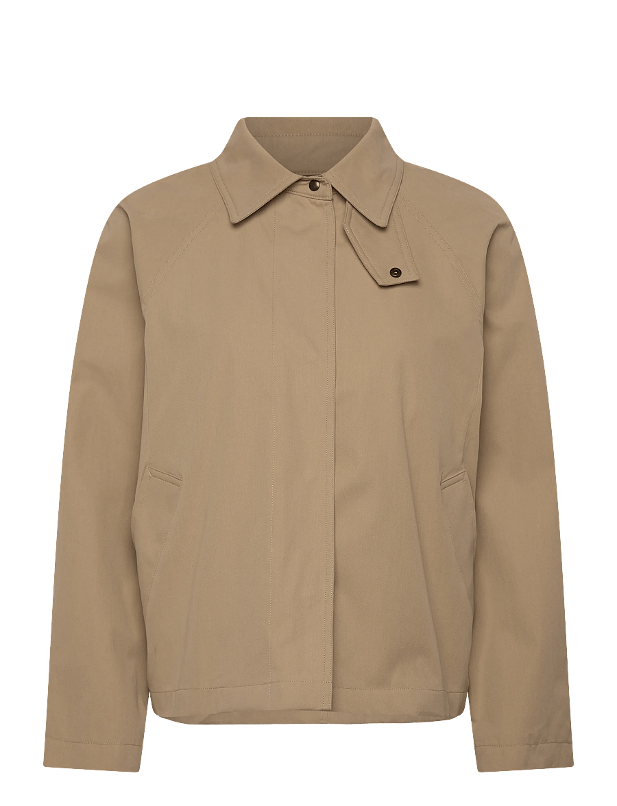 Brixtol Textiles - Esme Short Khaki - plonos striukės - khaki - 1