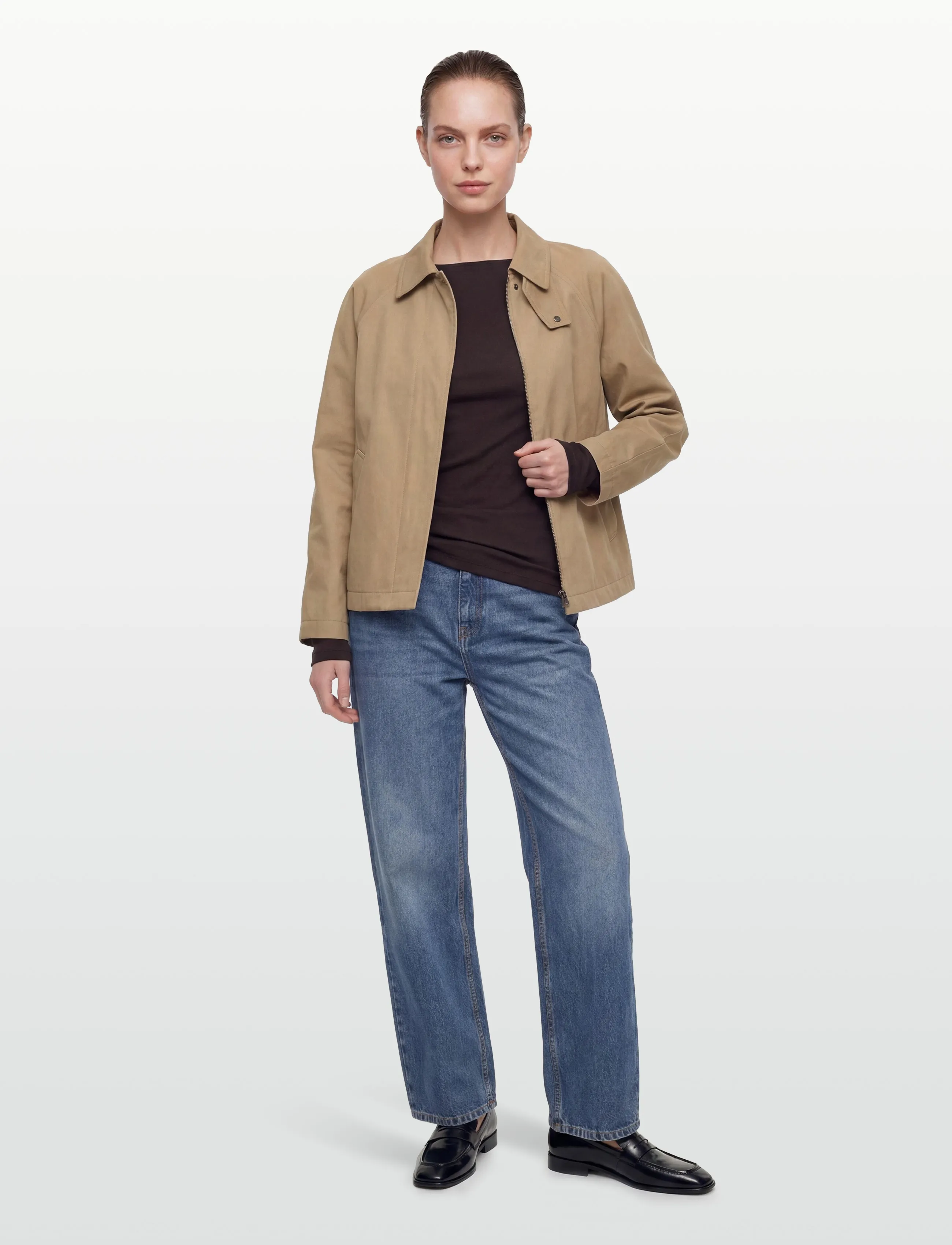 Brixtol Textiles Esme Short Khaki - Last chance - KHAKI / khaki/green