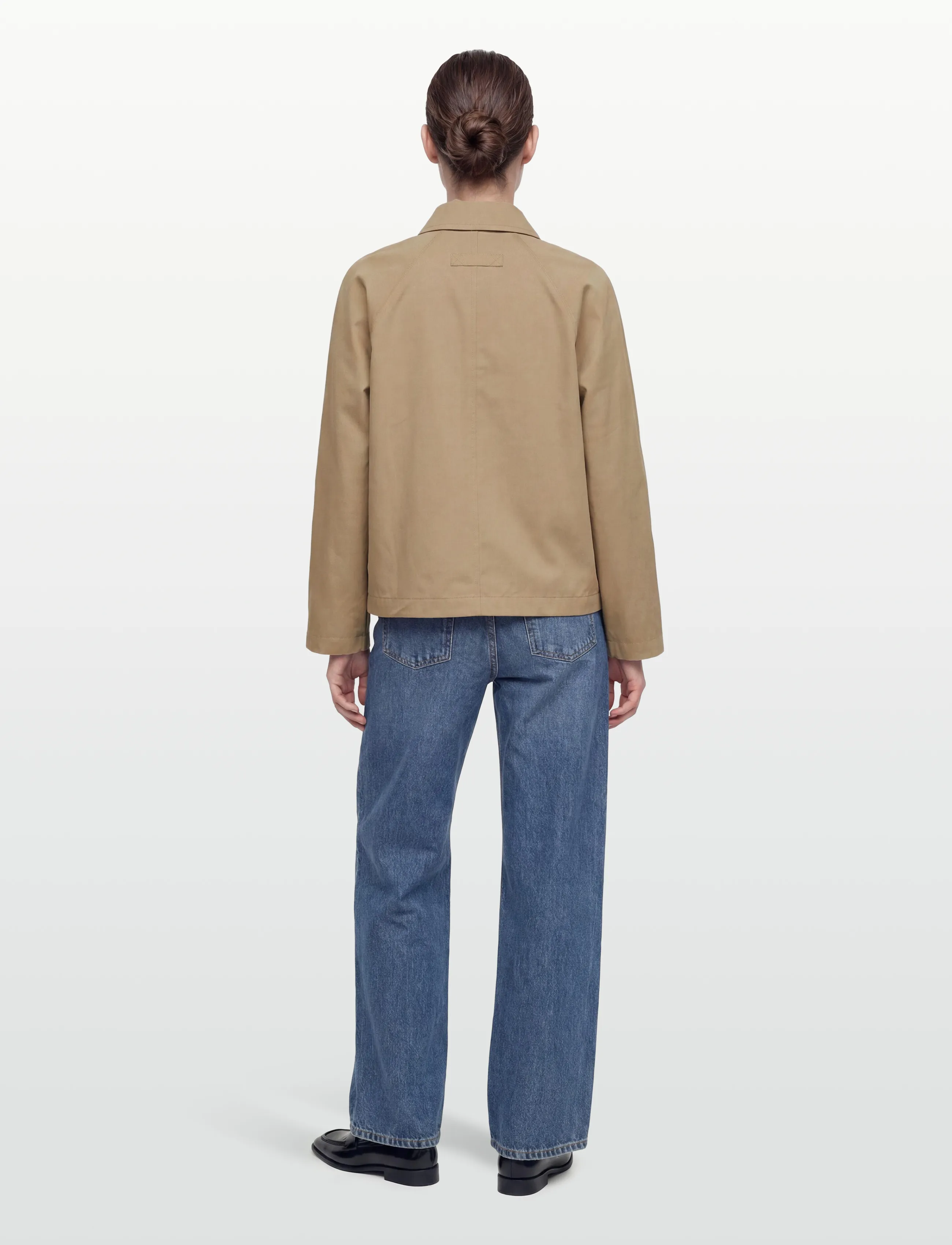 Brixtol Textiles - Esme Short Khaki - plonos striukės - khaki - 5