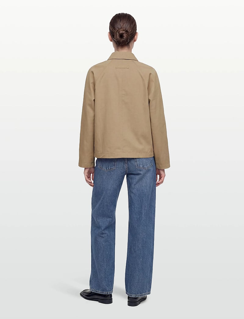 Brixtol Textiles - Esme Short Khaki - forårsjakker - khaki - 5