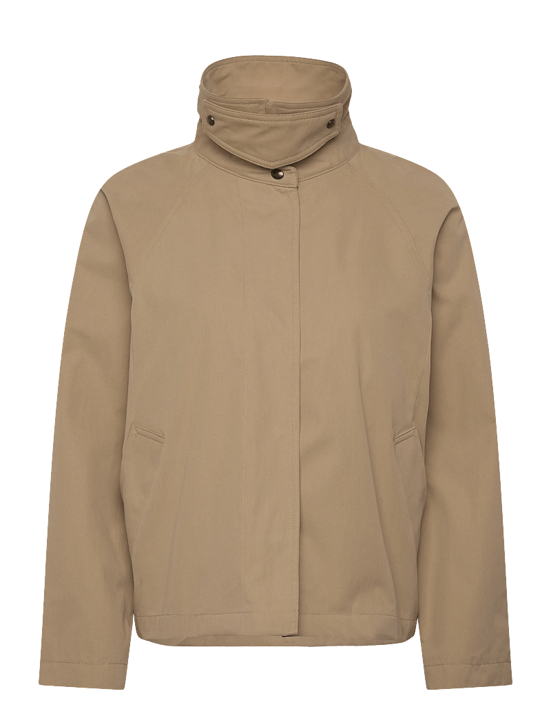 Brixtol Textiles - Esme Short Khaki - frühlingsjacken - khaki - 2