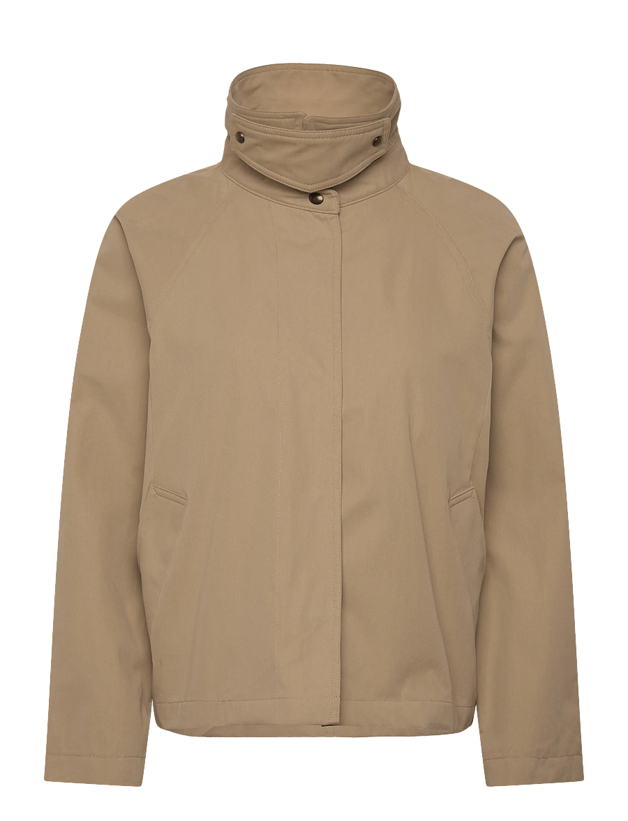 Brixtol Textiles - Esme Short Khaki - plonos striukės - khaki - 3