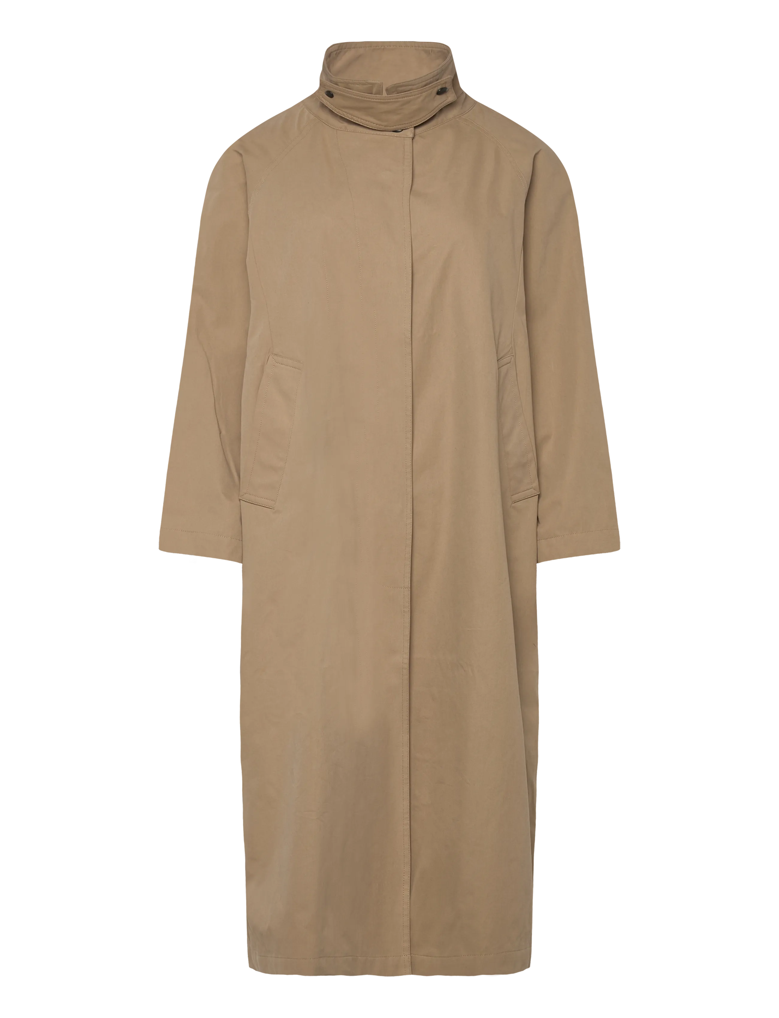 Brixtol Textiles - Esme Khaki - trenchcoats - khaki - 2