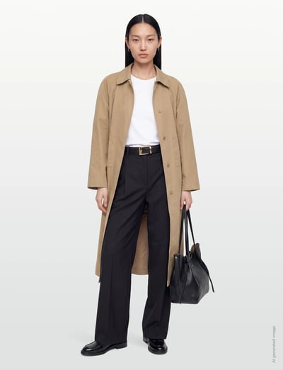 Esme Khaki - Trenchcoats