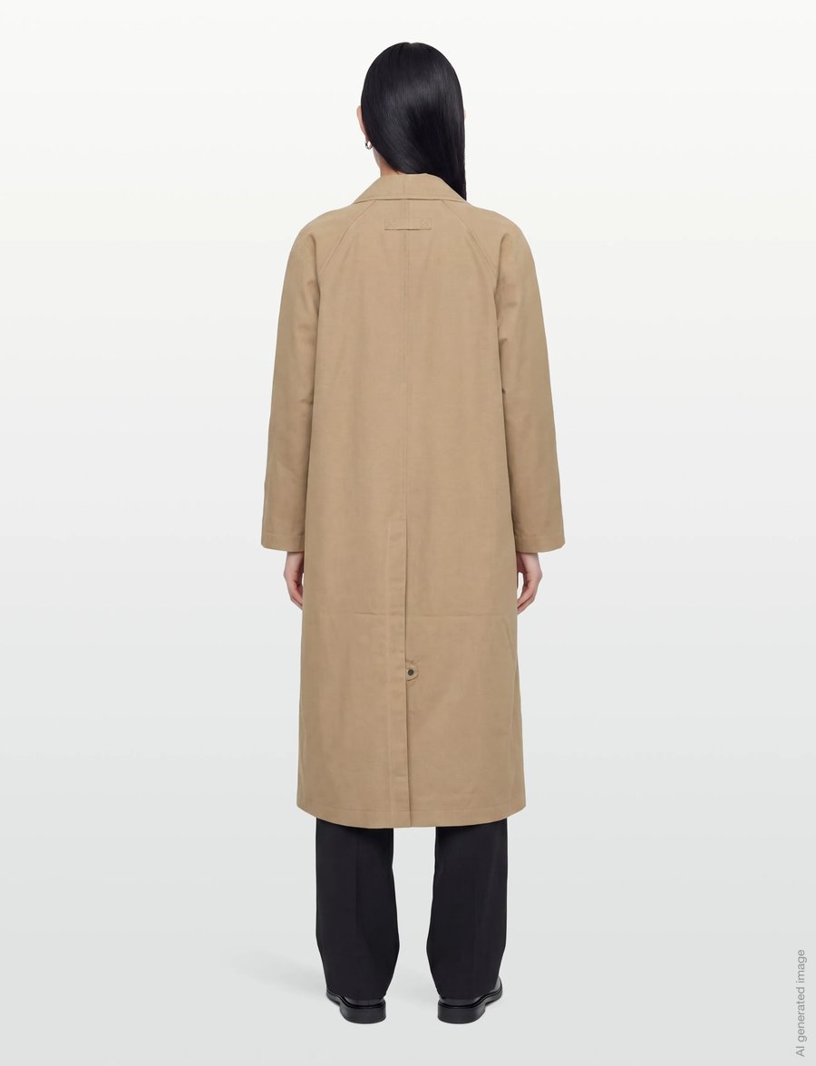 Brixtol Textiles - Esme Khaki - vihmamantlid - khaki - 5