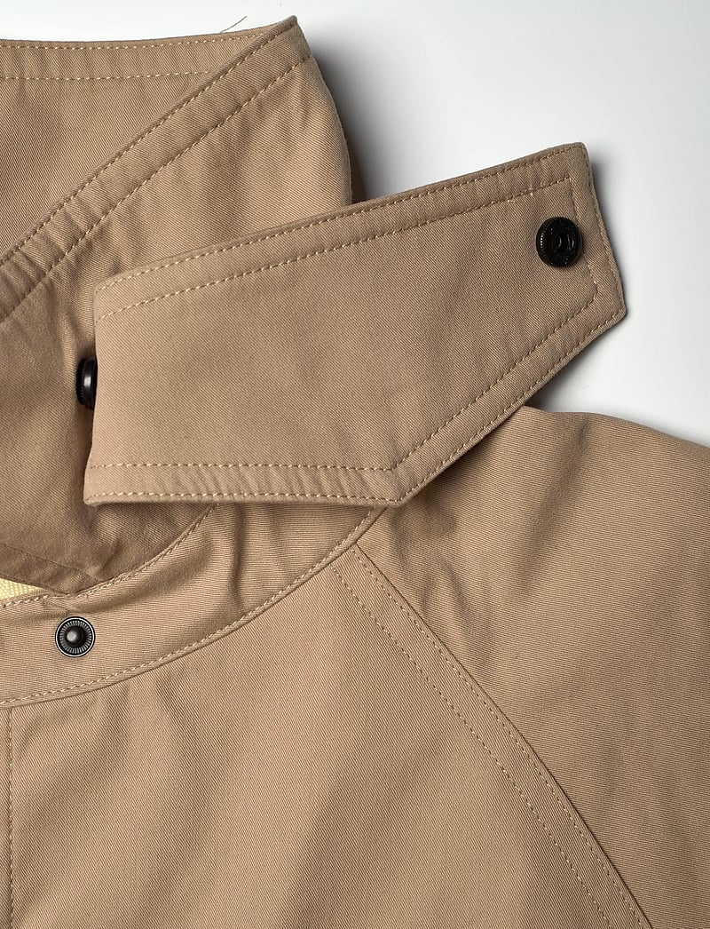 Brixtol Textiles - Esme Khaki - trenchcoats - khaki - 3