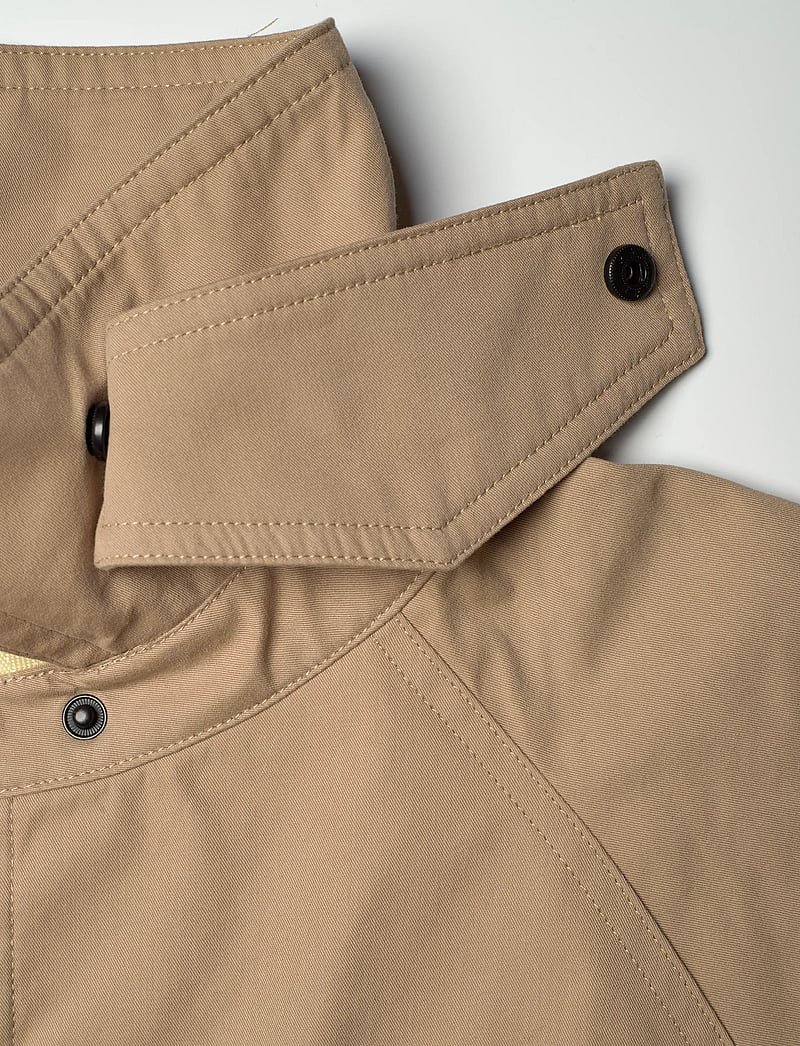 Brixtol Textiles - Esme Khaki - trenchcoats - khaki - 4
