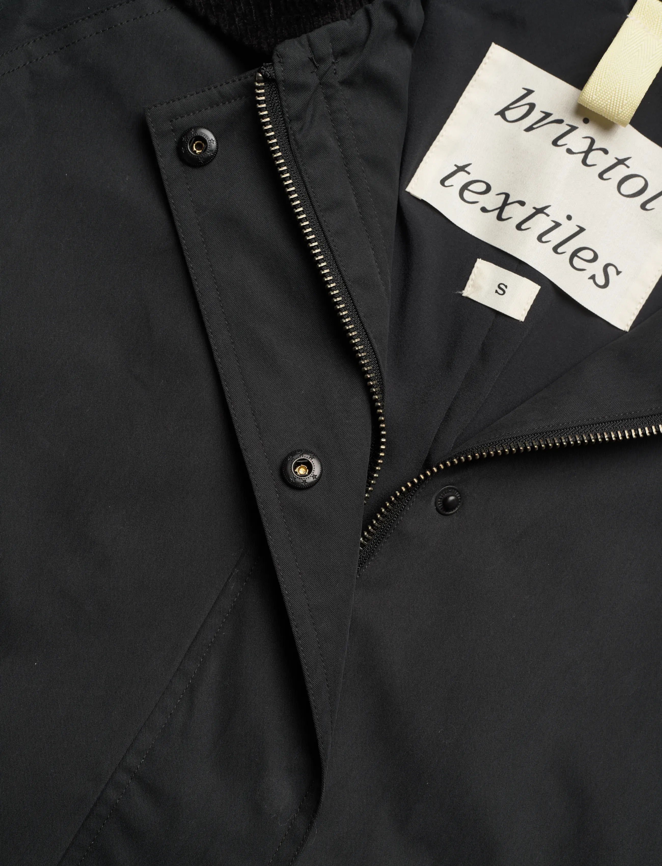 Brixtol Textiles - Davonna Spring Black - black - 2