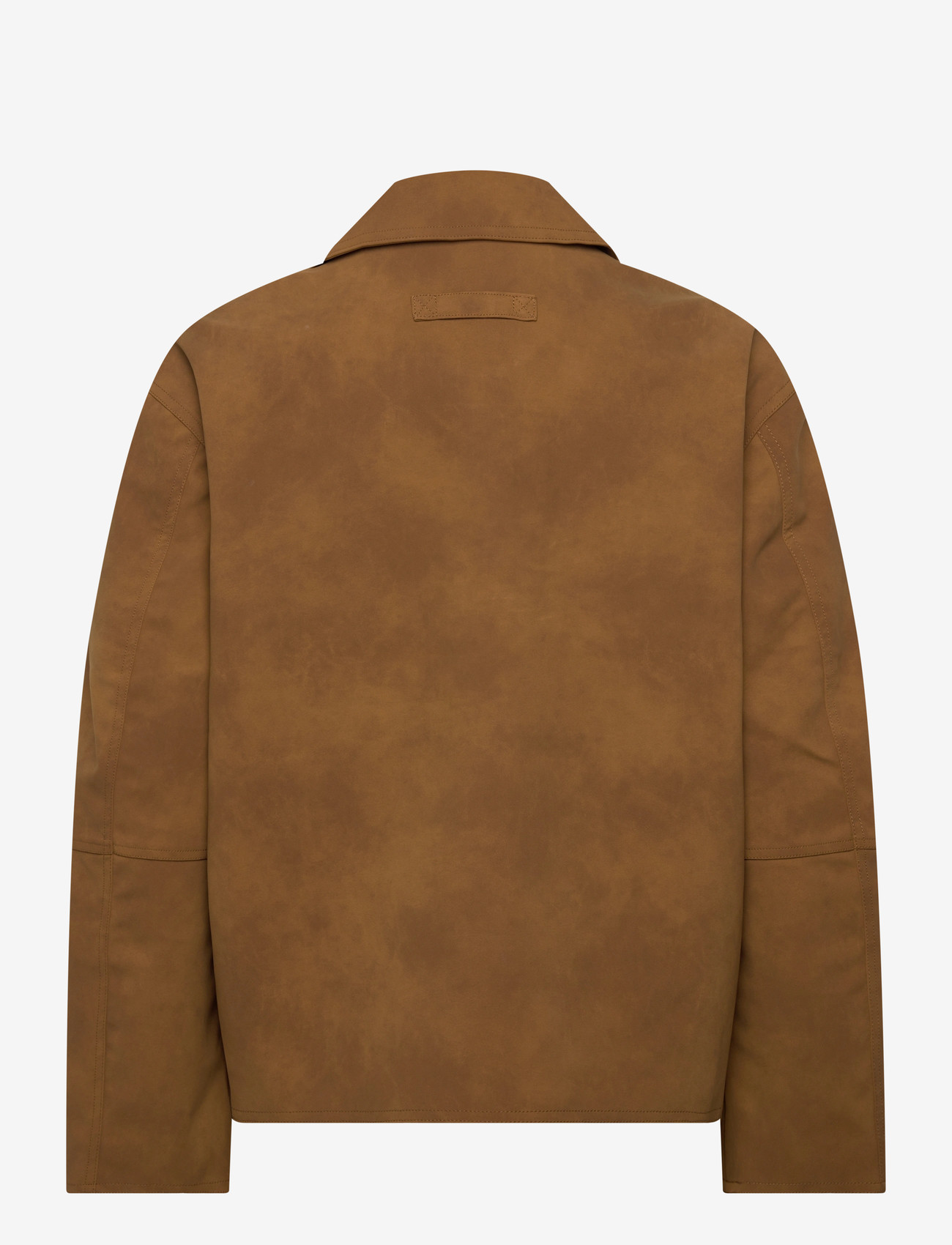 Brixtol Textiles - Kai Faux Suede Tan - utility-jacken - tan - 1