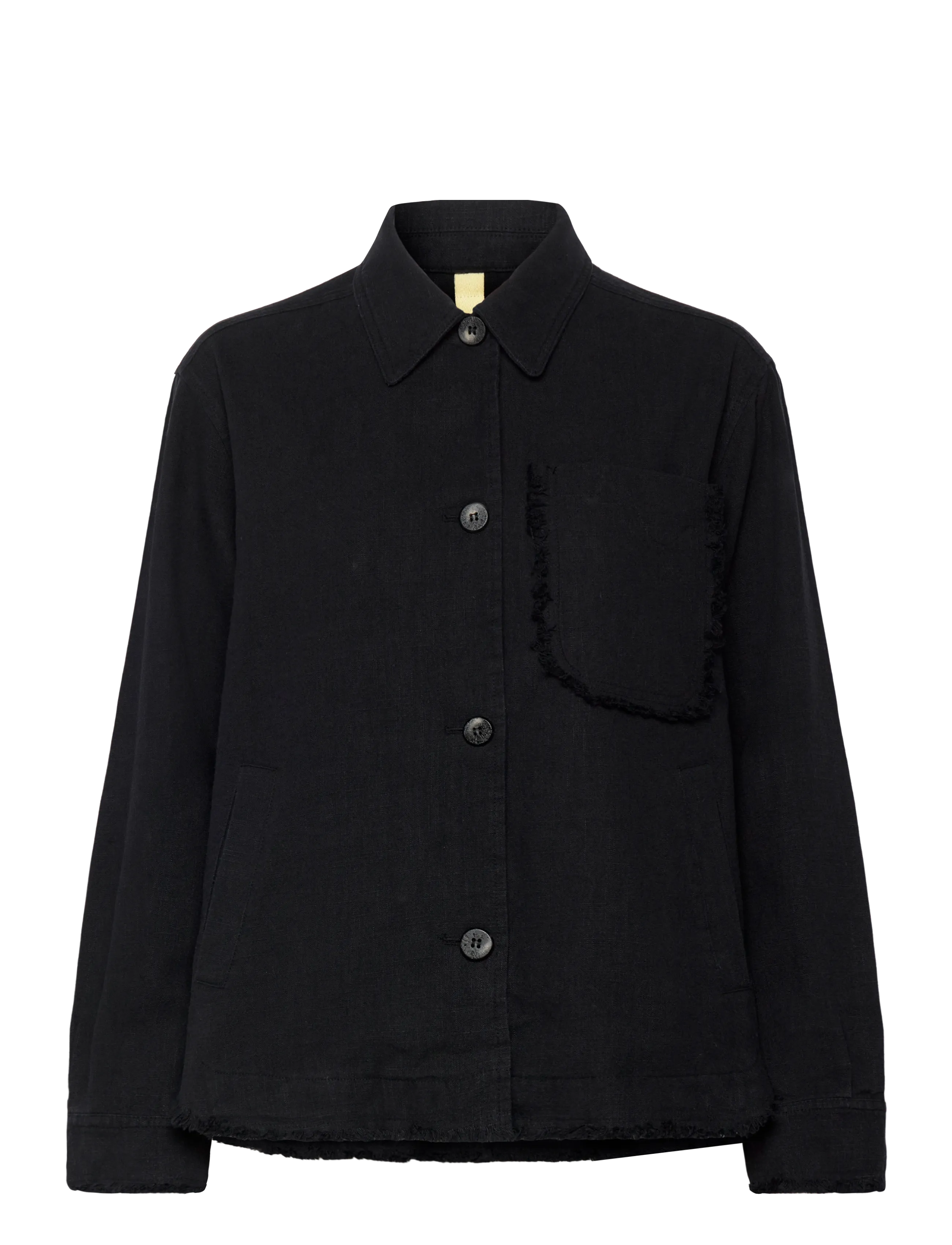 BRIXTOL TEXTILES Ally Distressed Schwarz - S - Damen