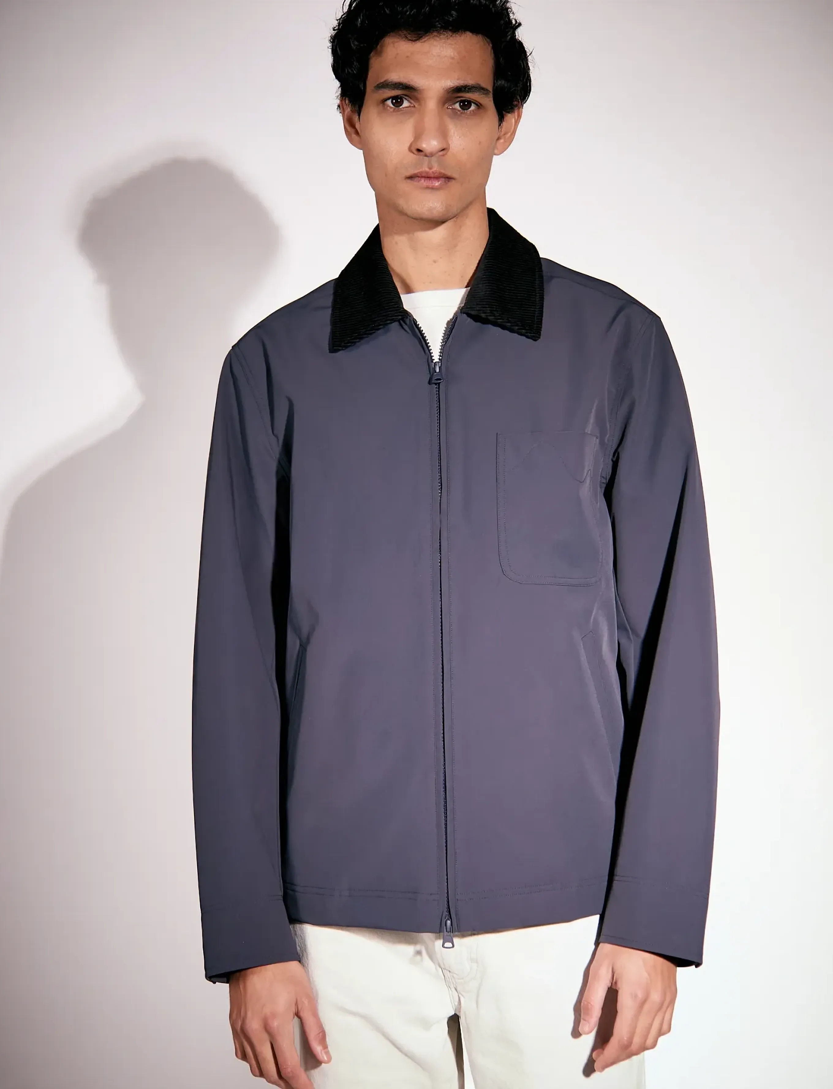 Brixtol Textiles Martin Nylon Dark Navy - Kleidung - DARK NAVY / navy