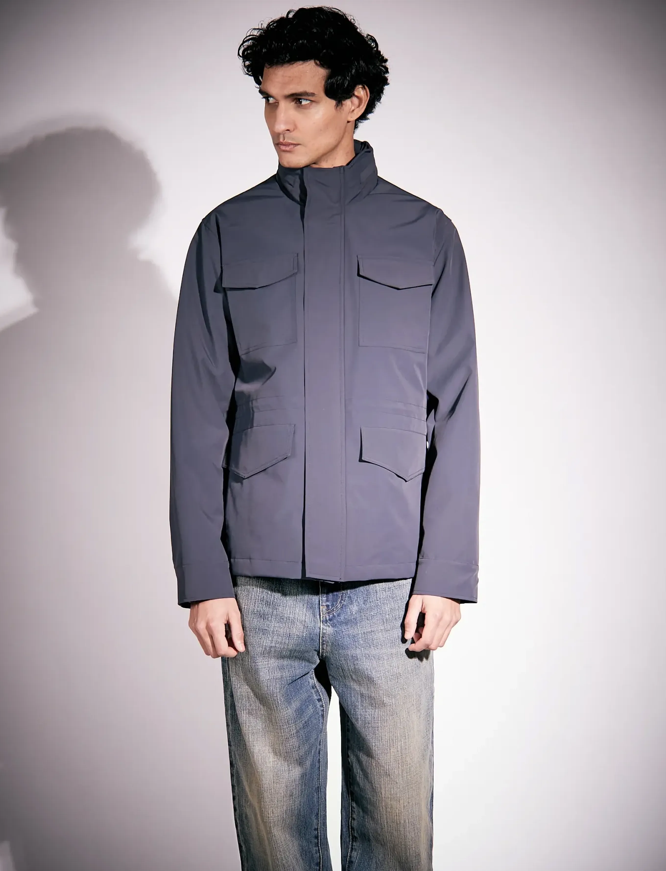 Brixtol Textiles Fraser Dark Navy - Uutuudet - DARK NAVY / navy