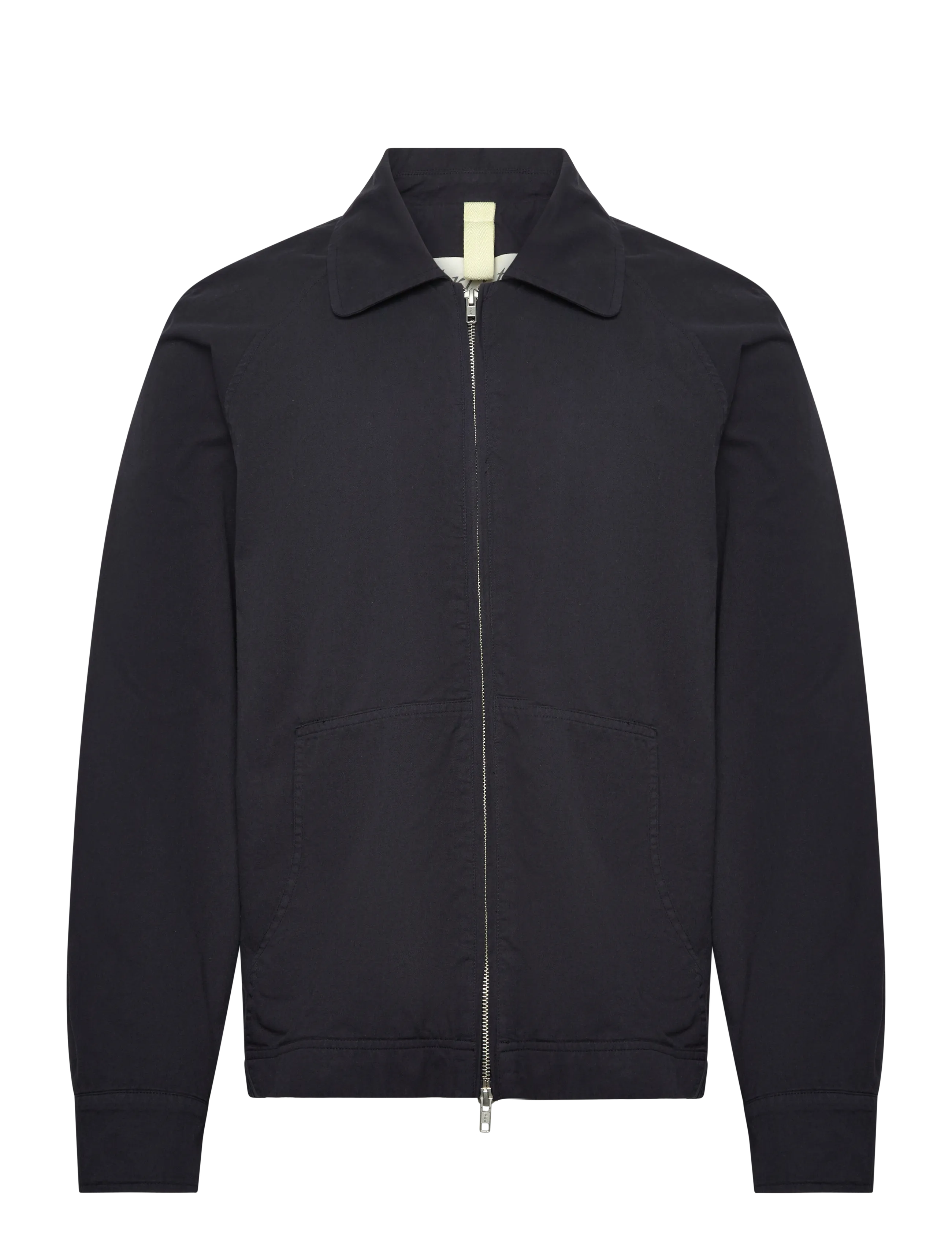 BRIXTOL TEXTILES Carter Twill Washed Khaki Navy - M - Herren