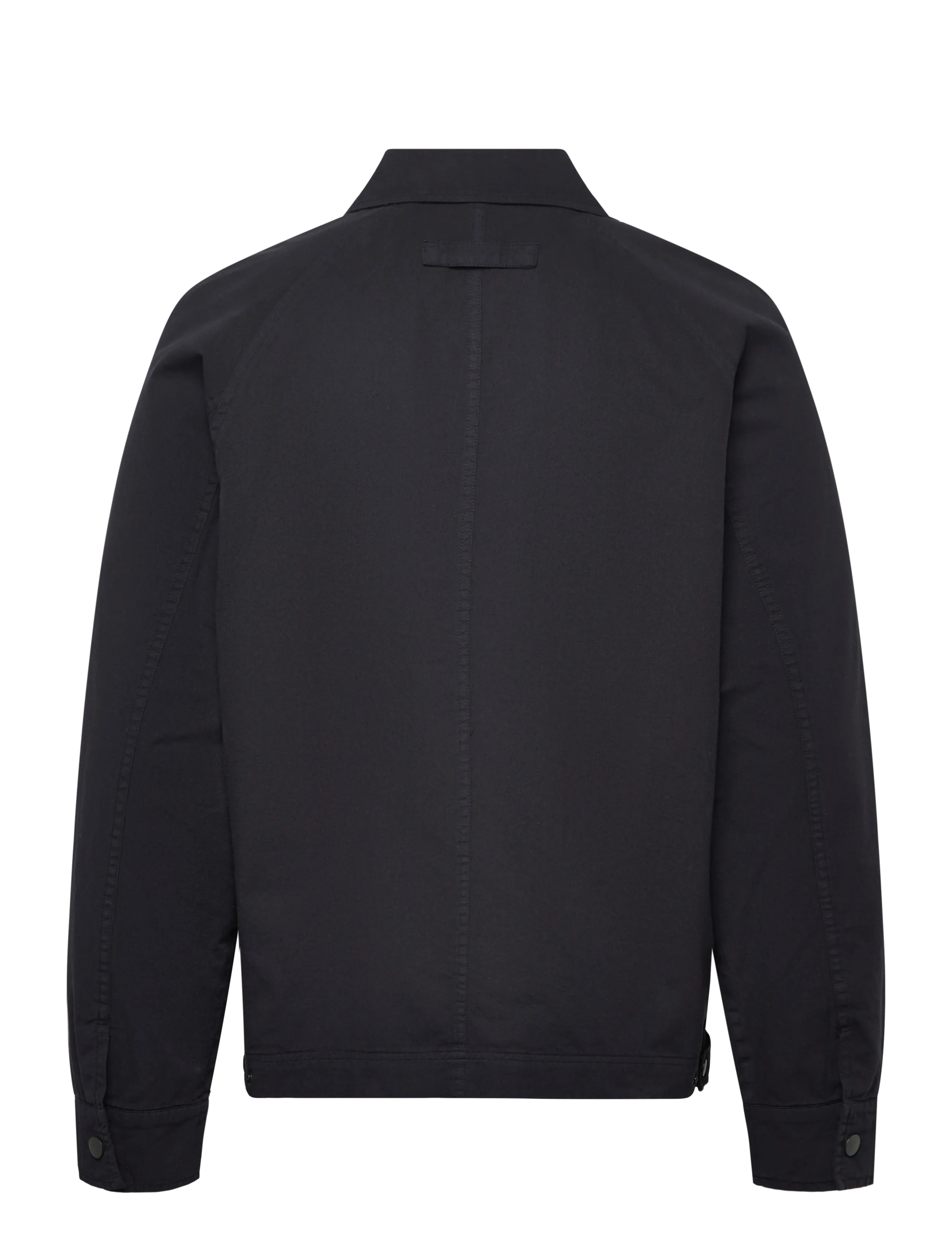 Brixtol Textiles - Carter Twill Washed Khaki - tunna jackor - washed dark navy - 2