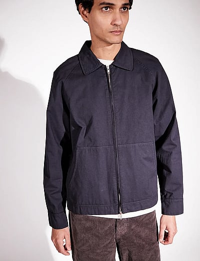 Carter Twill Washed Khaki - Vindjakker
