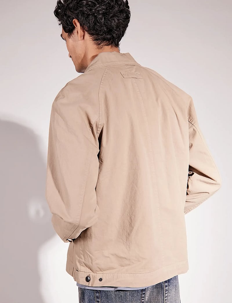 Brixtol Textiles - Carter Twill Washed Khaki - leichte jacken - washed khaki - 4