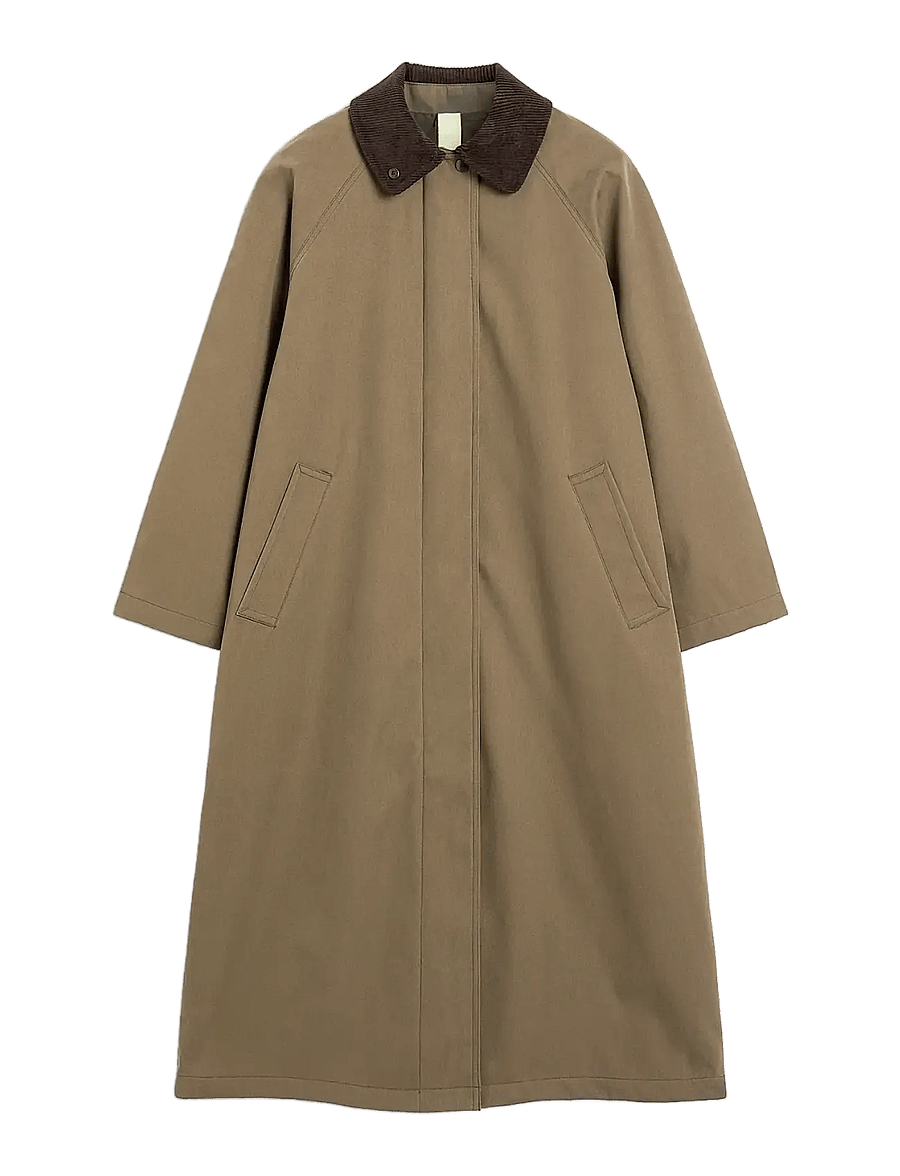 Brixtol Textiles - Brooks - trenchcoats - deep fern - 1
