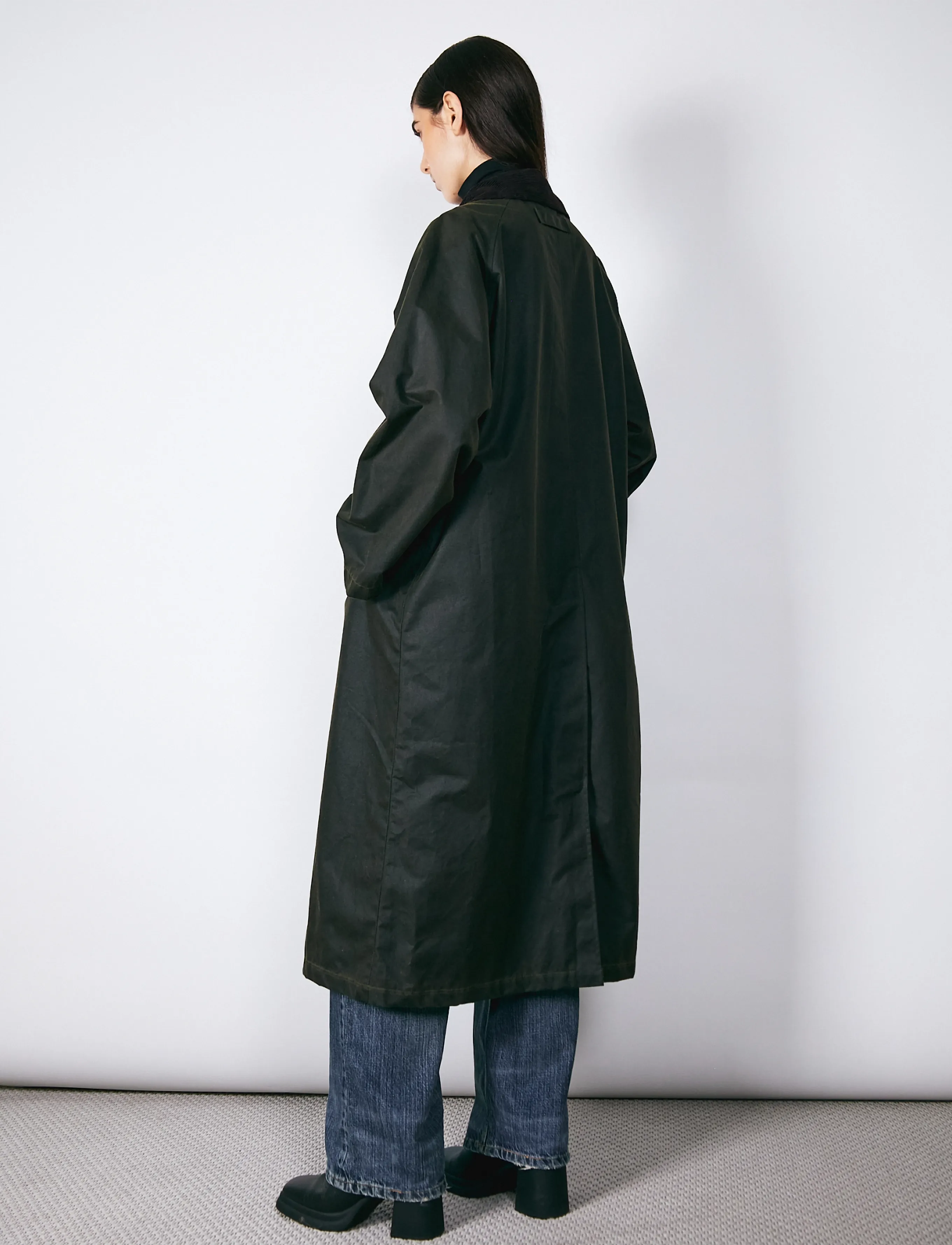 Brixtol Textiles - Brooks Wax - winter jackets - olive - 2
