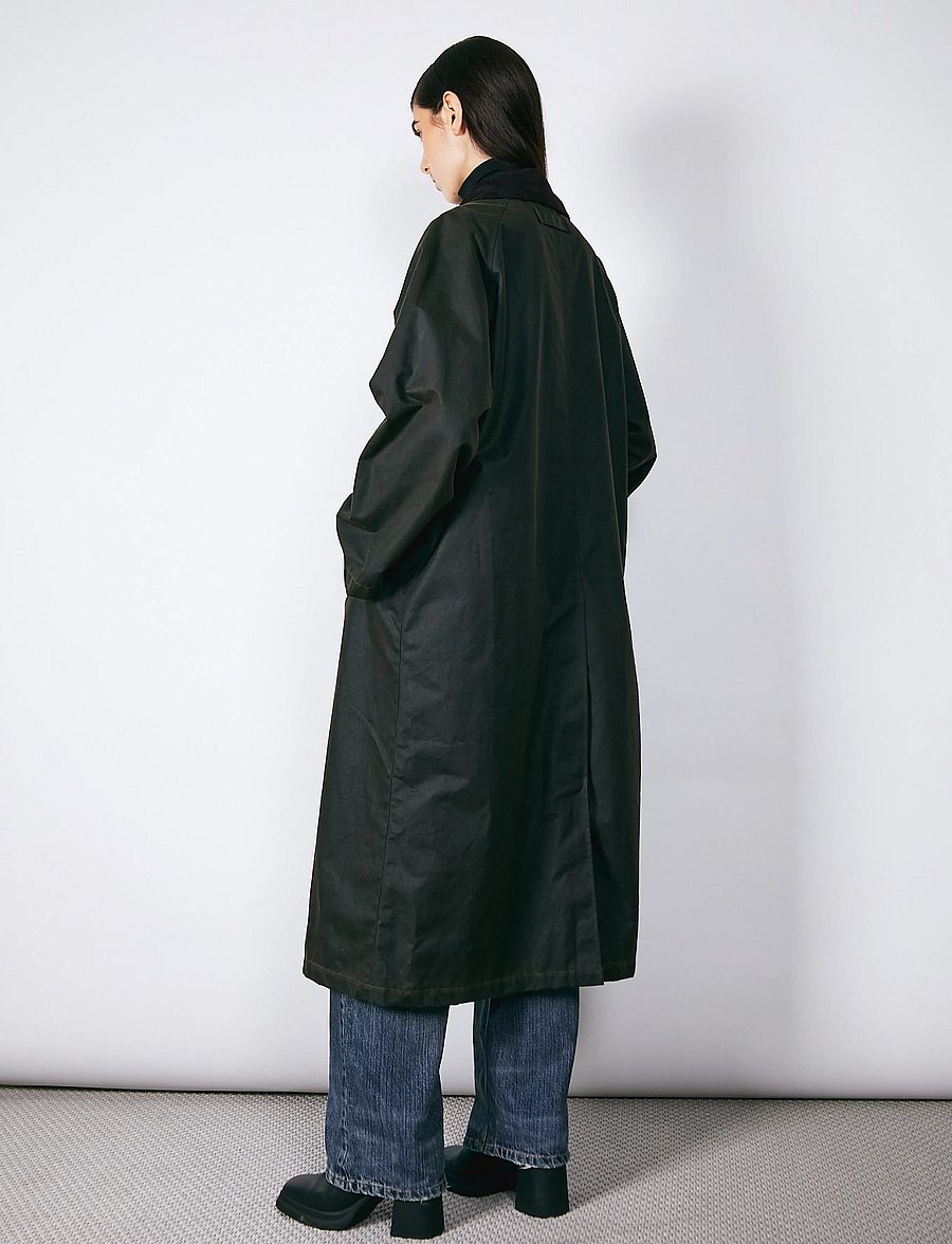 Brixtol Textiles - Brooks Wax - winter jackets - olive - 2