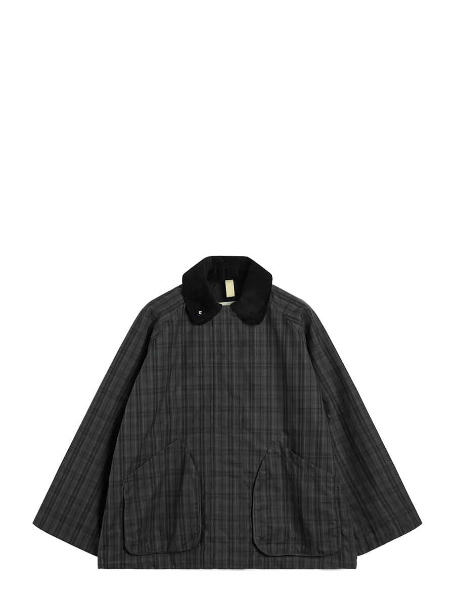 Brixtol Textiles - Davonna - utility-jacken - black check - 1