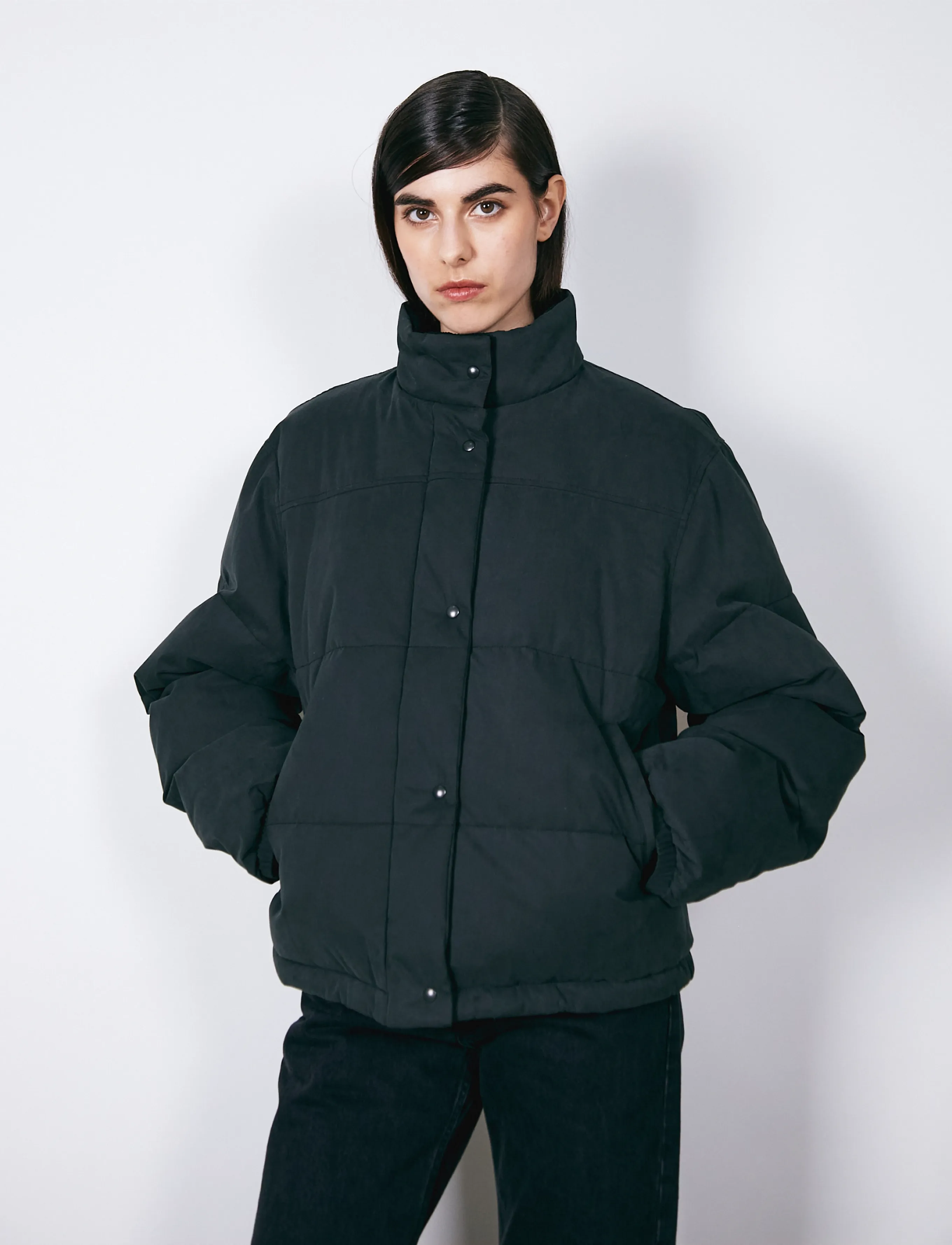 Brixtol Textiles Kyla - Daunenjacken - BLACK / black