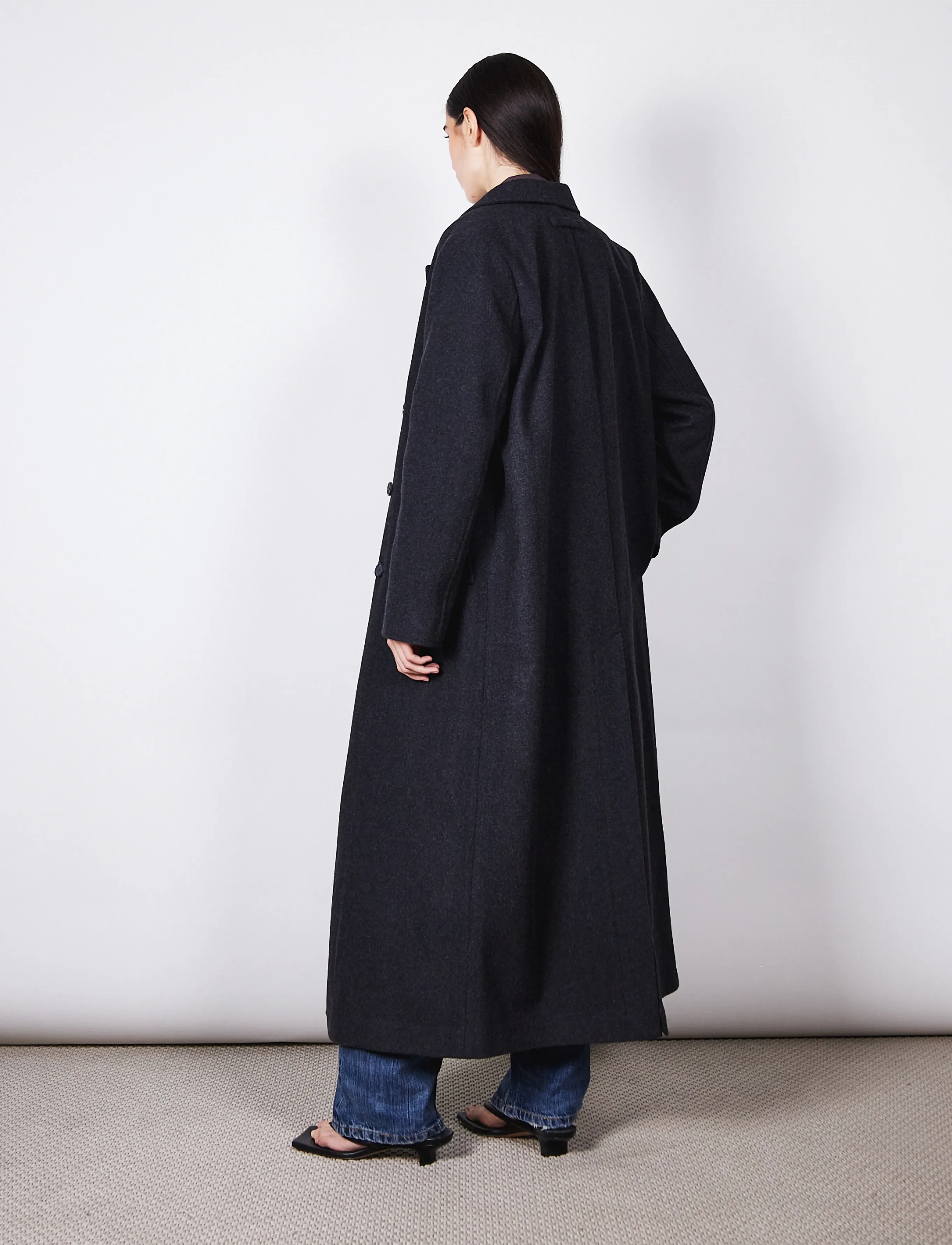 Brixtol Textiles - Olivia - black melange - 2