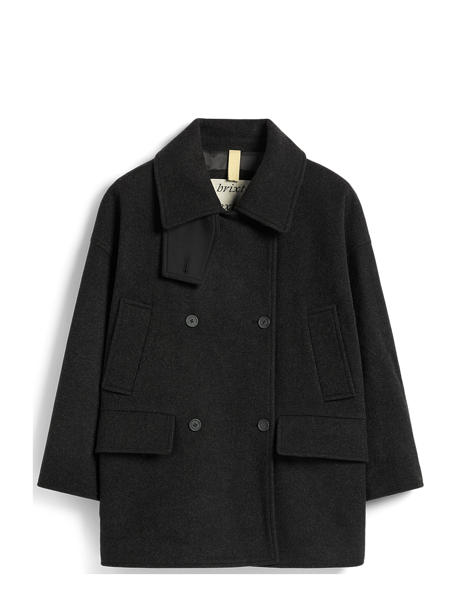 Brixtol Textiles - Skye - winterjacken - black melange - 1
