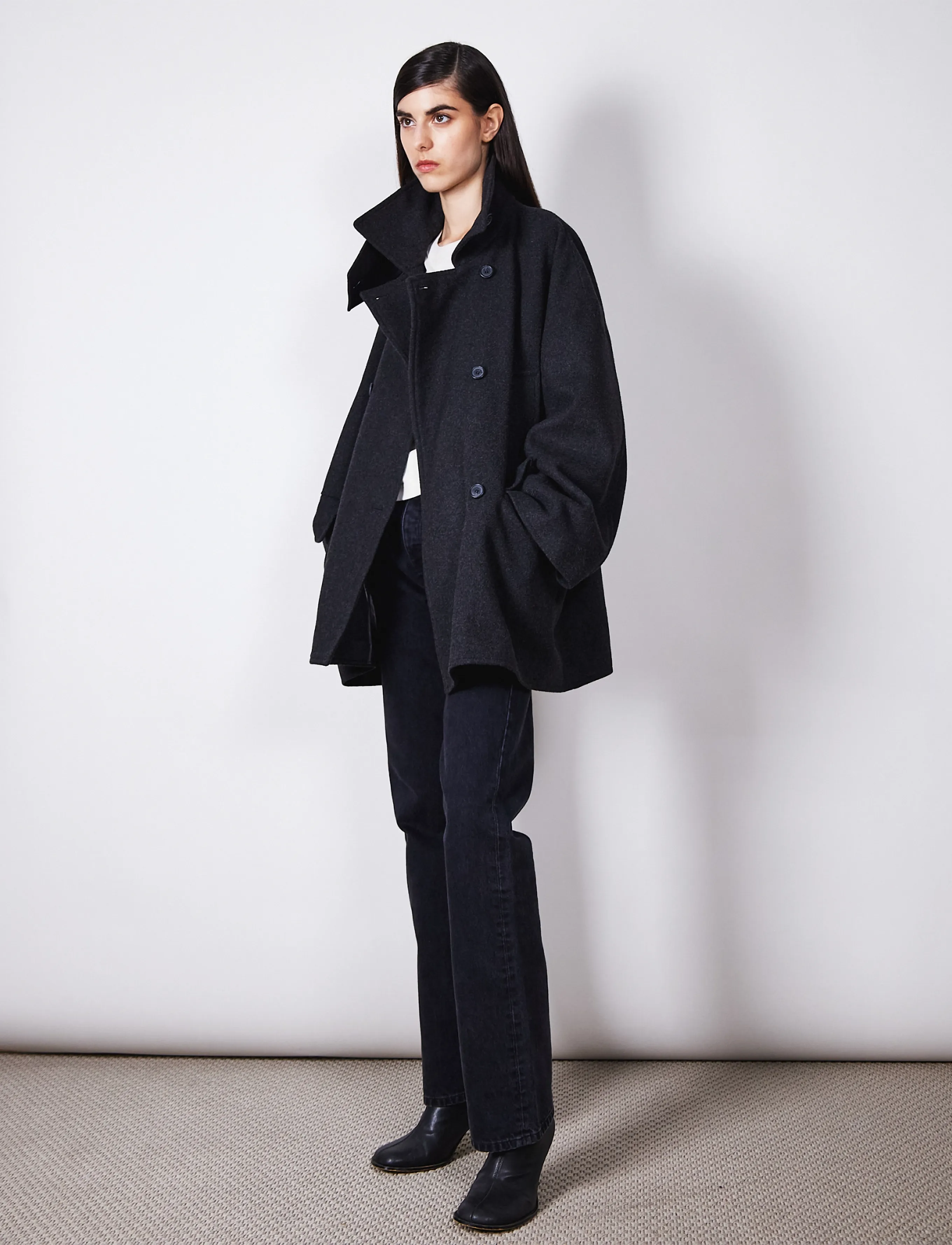 Brixtol Textiles - Skye - winterjacken - black melange - 2