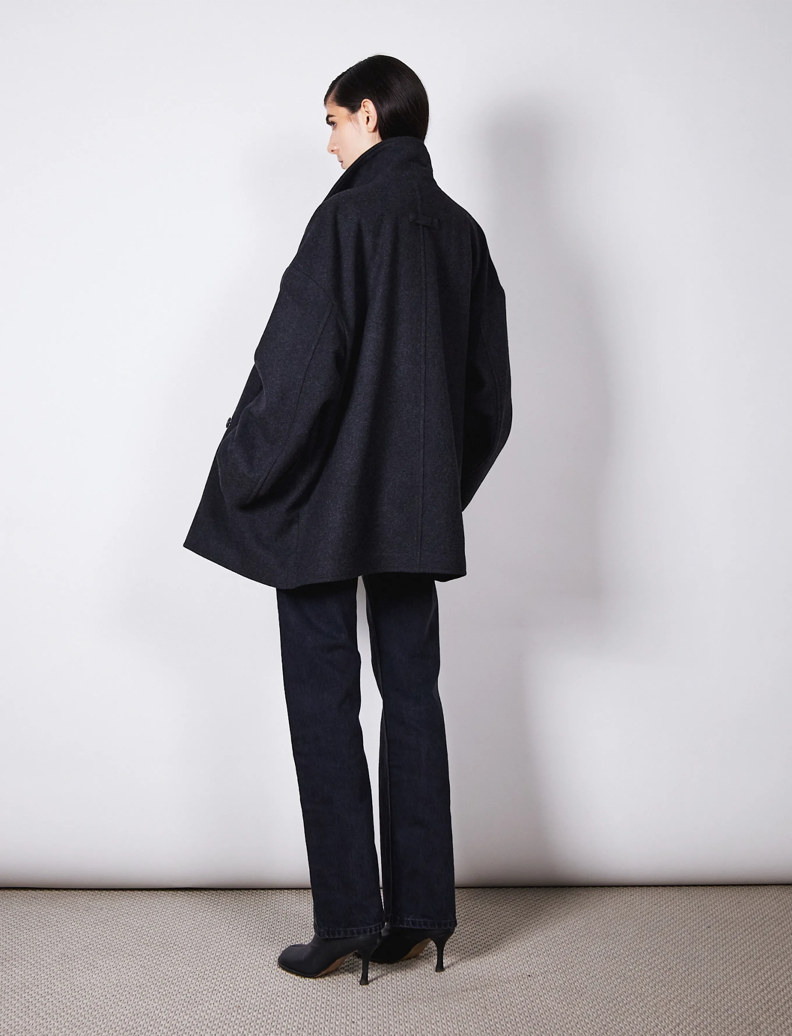 Brixtol Textiles - Skye - winterjacken - black melange - 3