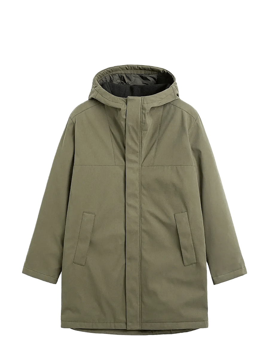 Brixtol Textiles - Bryson Cotton - winter jackets - deep fern - 1