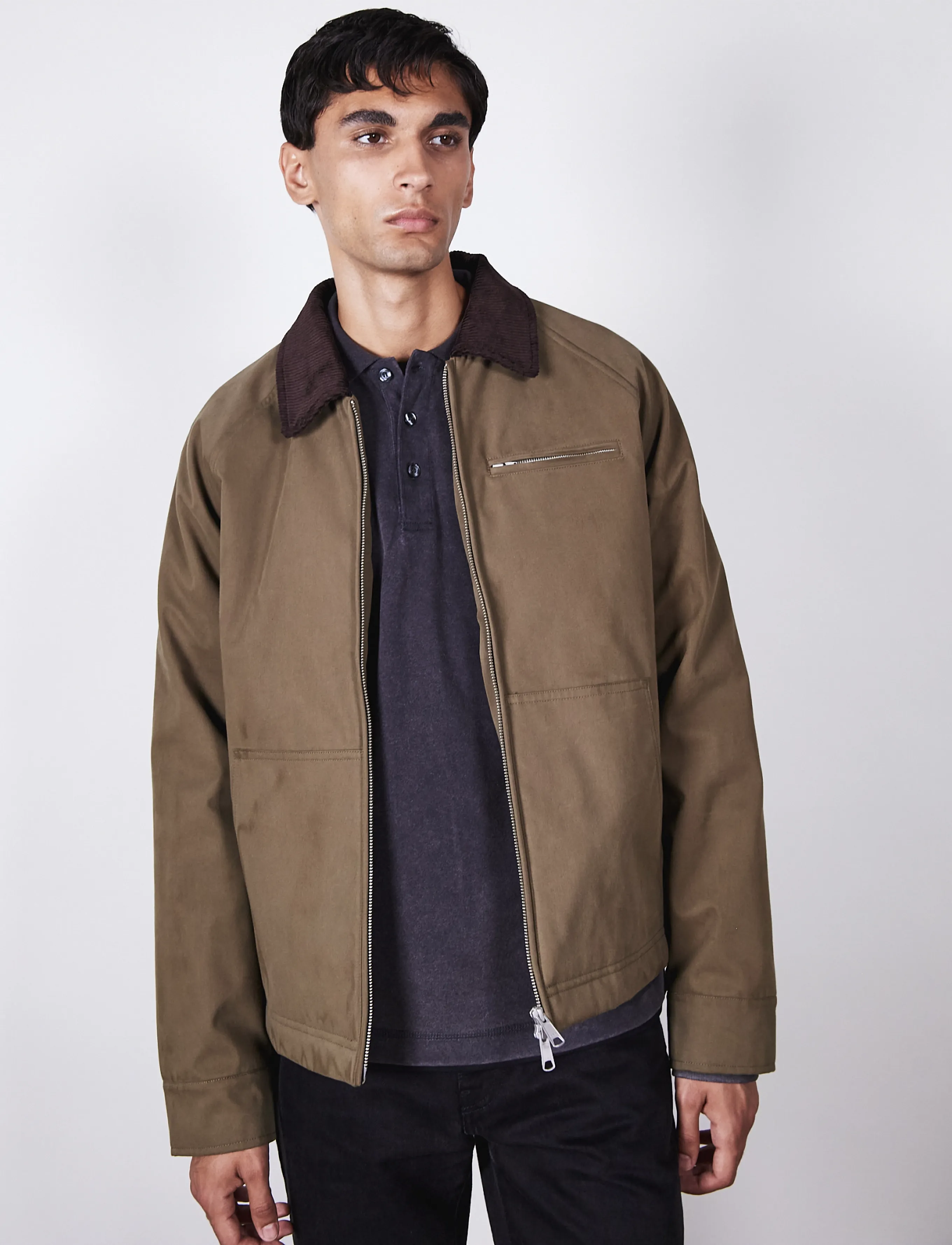 Brixtol Textiles Carter Padded - Jacken - DEEP FERN / khaki/green
