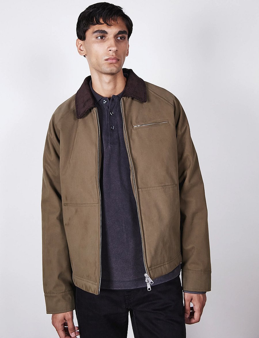 Brixtol Textiles - Carter Padded - hybrid-jacken - deep fern - 0