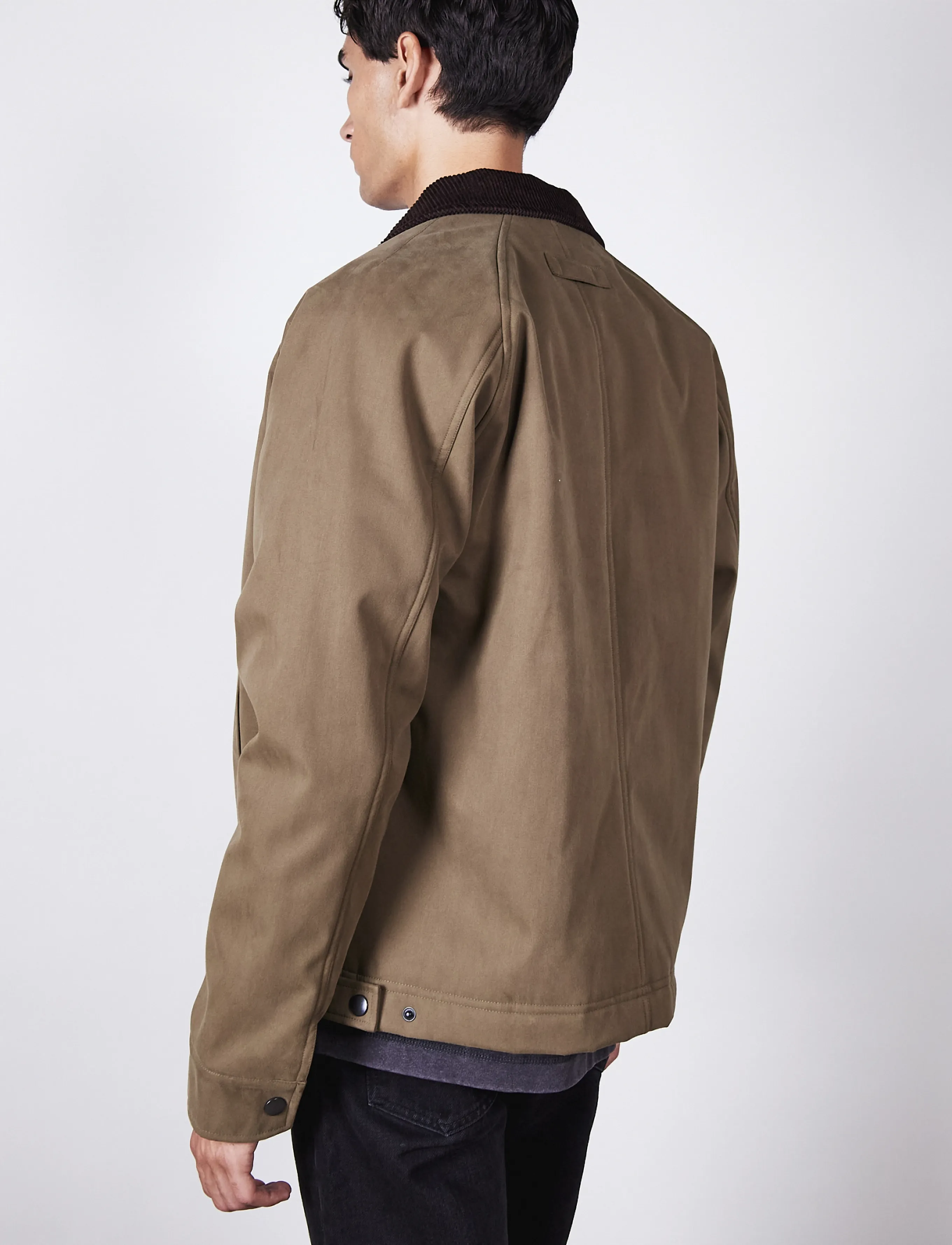 Brixtol Textiles - Carter Padded - hybrid-jacken - deep fern - 2