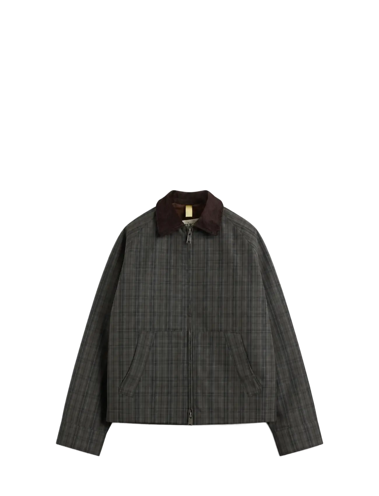 Brixtol Textiles - Carter Wax - herbstjacken - black check - 1
